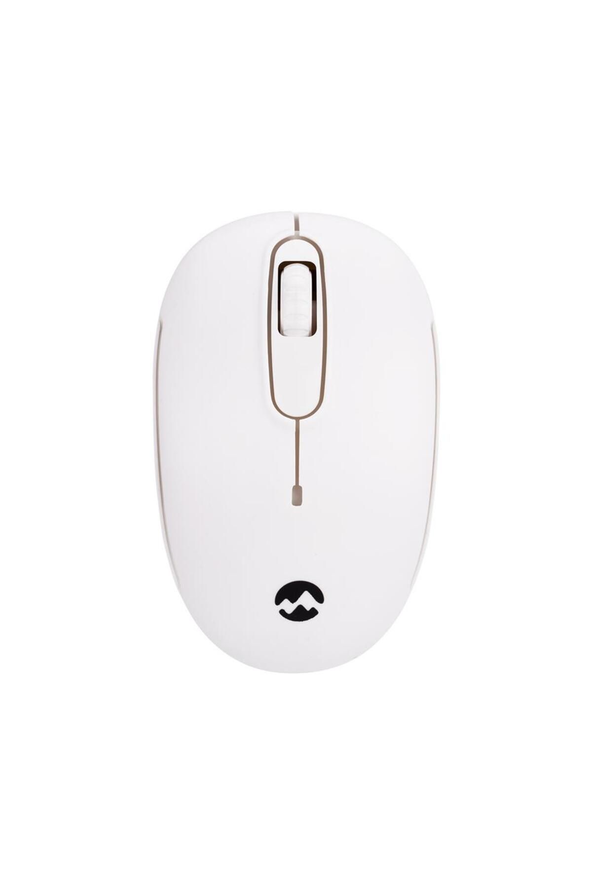 Vobotek Teknoloji SMW-666 Usb Beyaz 2.4Ghz Optik Wireless Mouse 1500Dpı