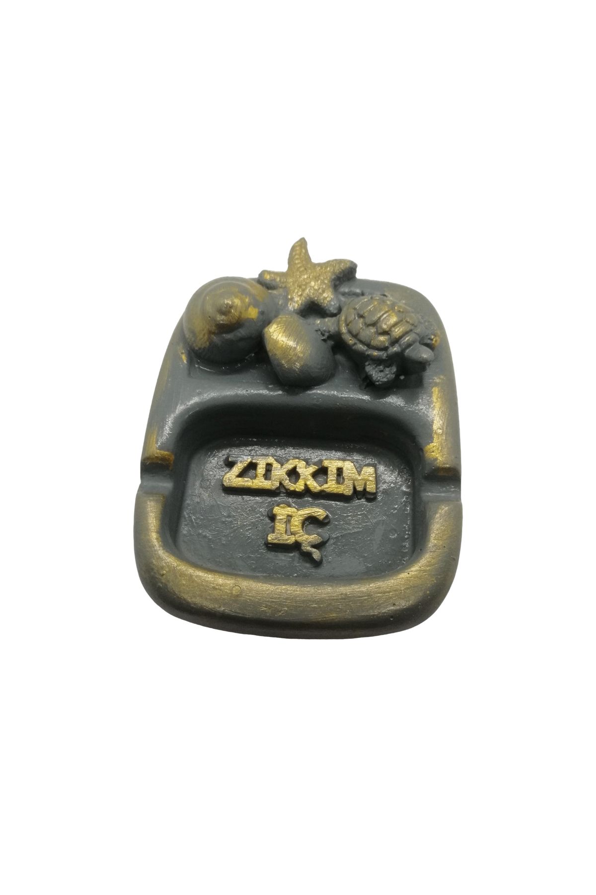 Atölye DNZ-Handmade Decorative Zıkkım Inner Humorous Ashtray 2