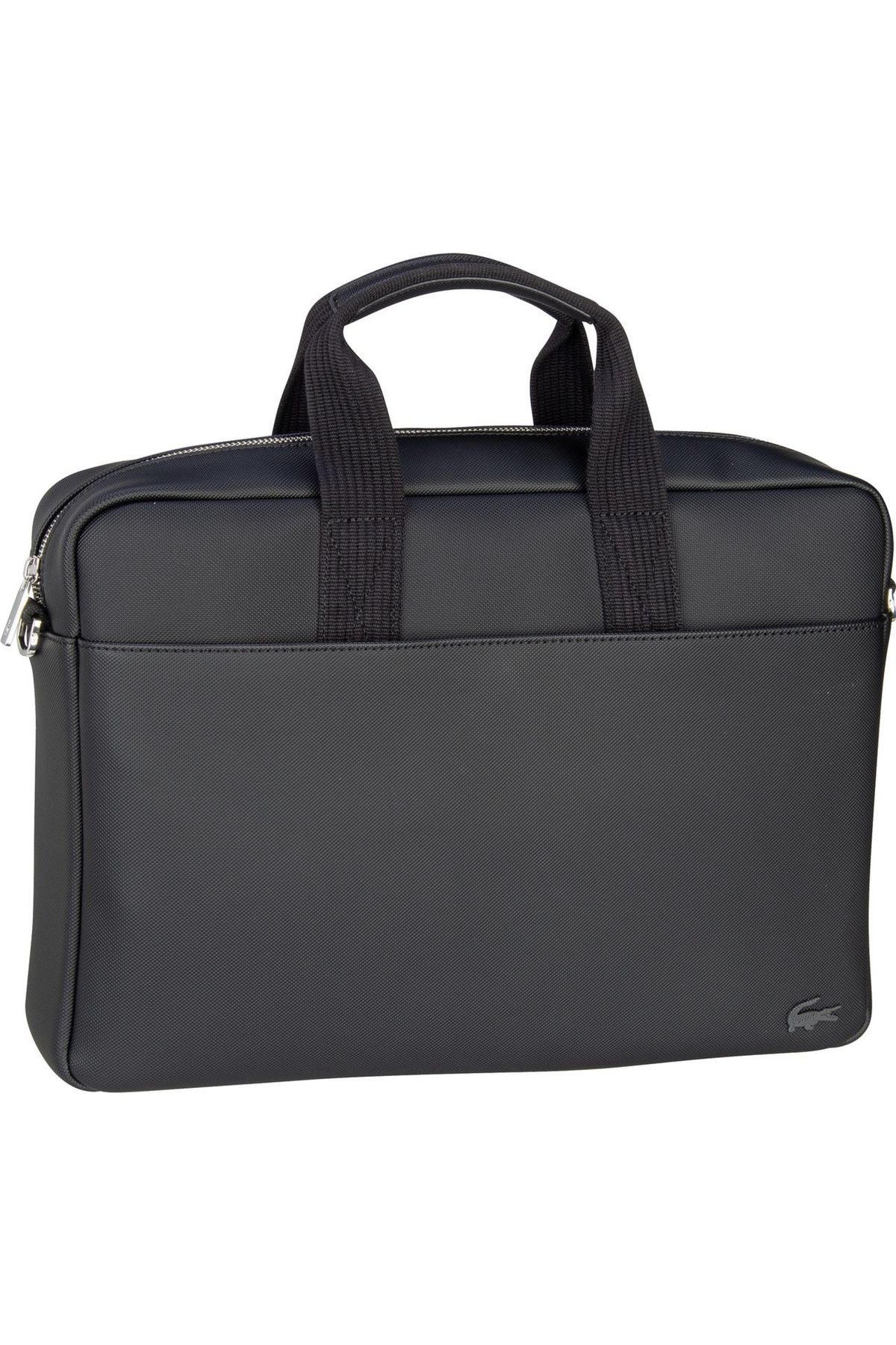 Lacoste-Laptoptasche - Schwarz - Unifarben 1