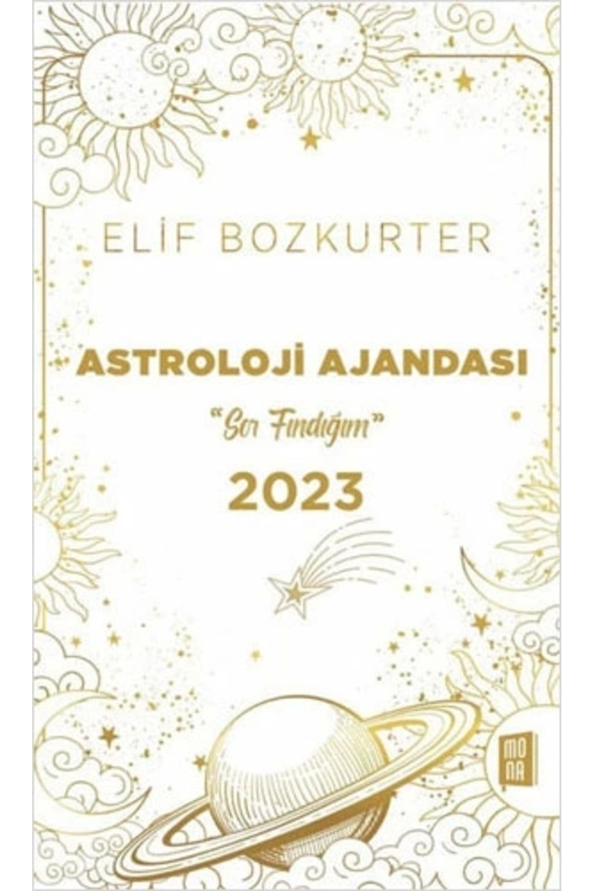 Zahrada Yayınları Astroloji Ajandası 2023 (CİLTLİ) - Elif Bozkurter / Mona