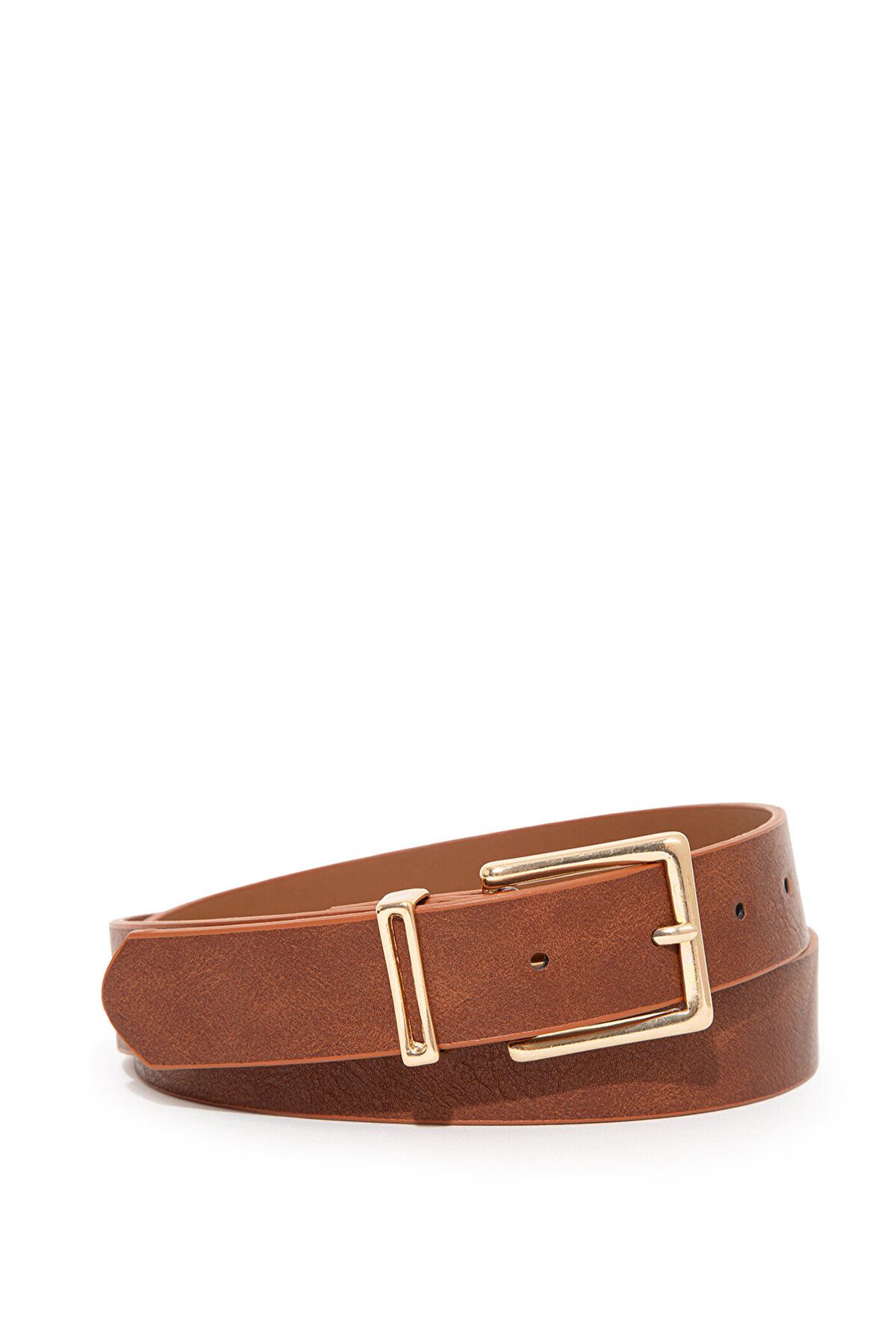 Mavi-Faux Leather Brown Belt - 1911762 -27142 2