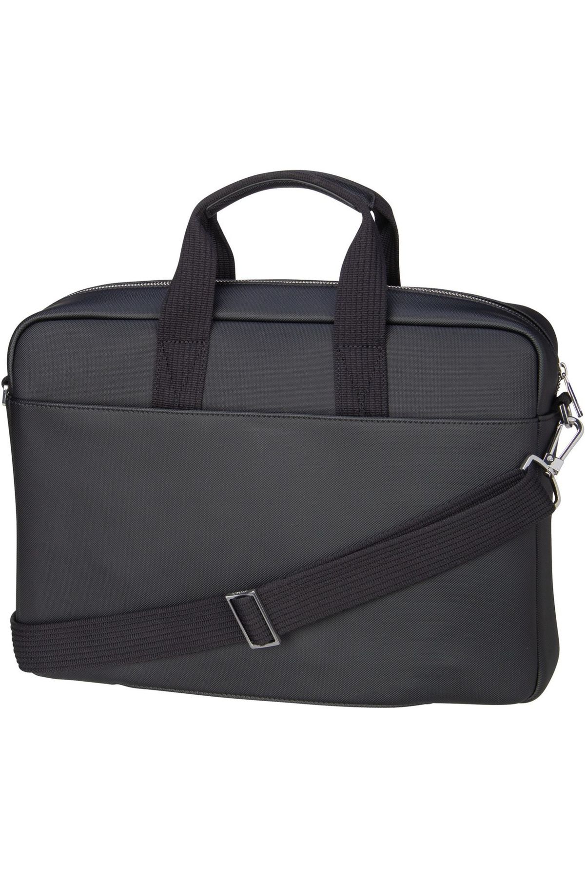 Lacoste-Laptoptasche - Schwarz - Unifarben 2