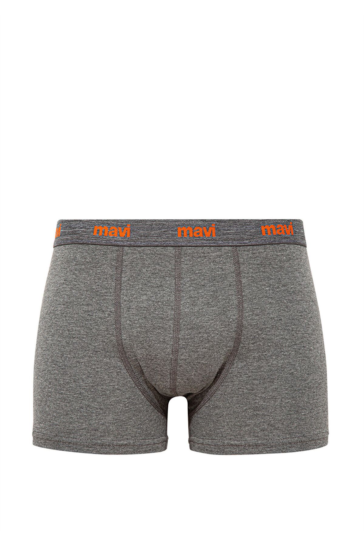 Mavi-Gray 3-Piece Basic Boxer Set - 0911407 -23854 4