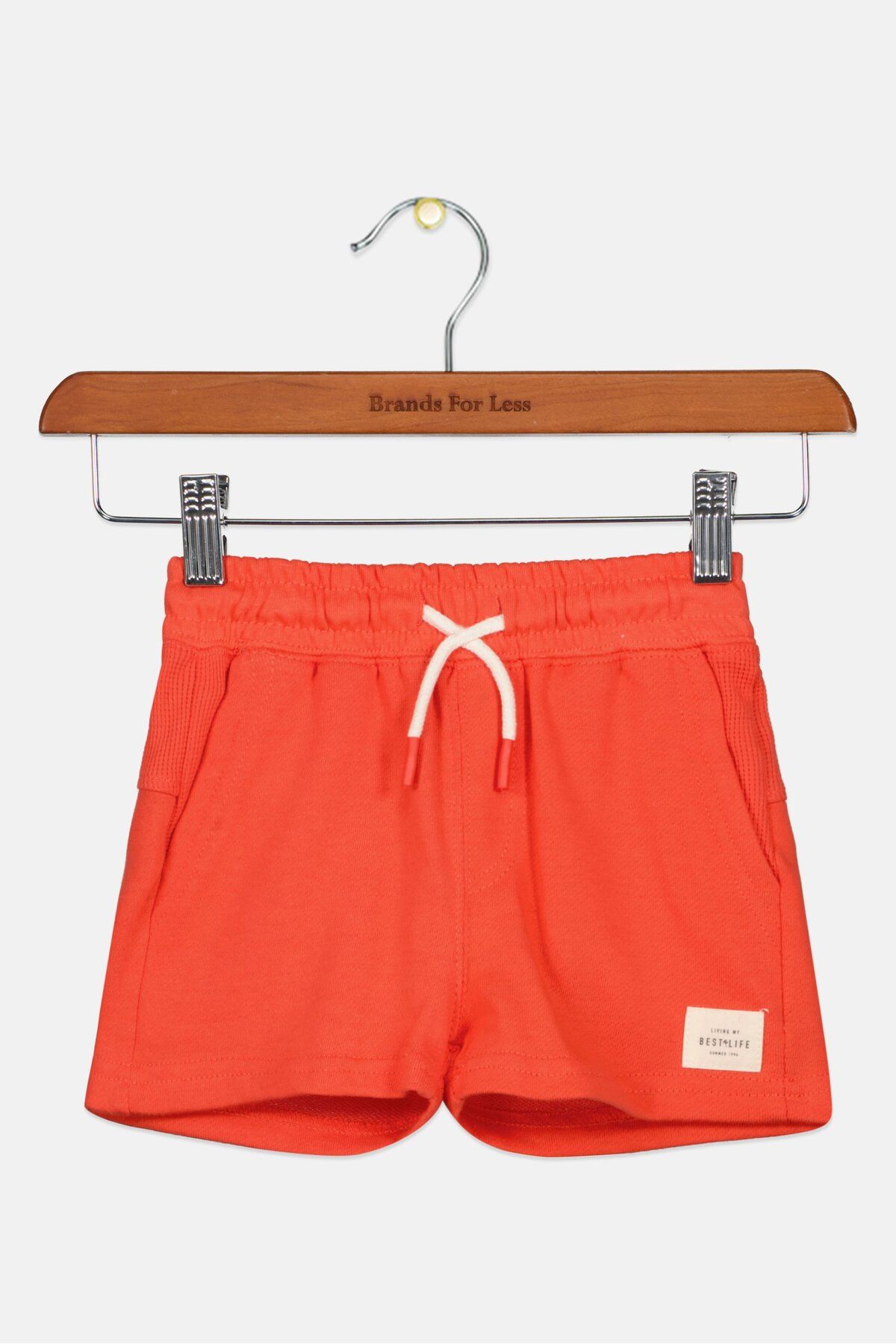 Cotton On Kids-Toddlers Boy Plain Basic Short, Orange 1