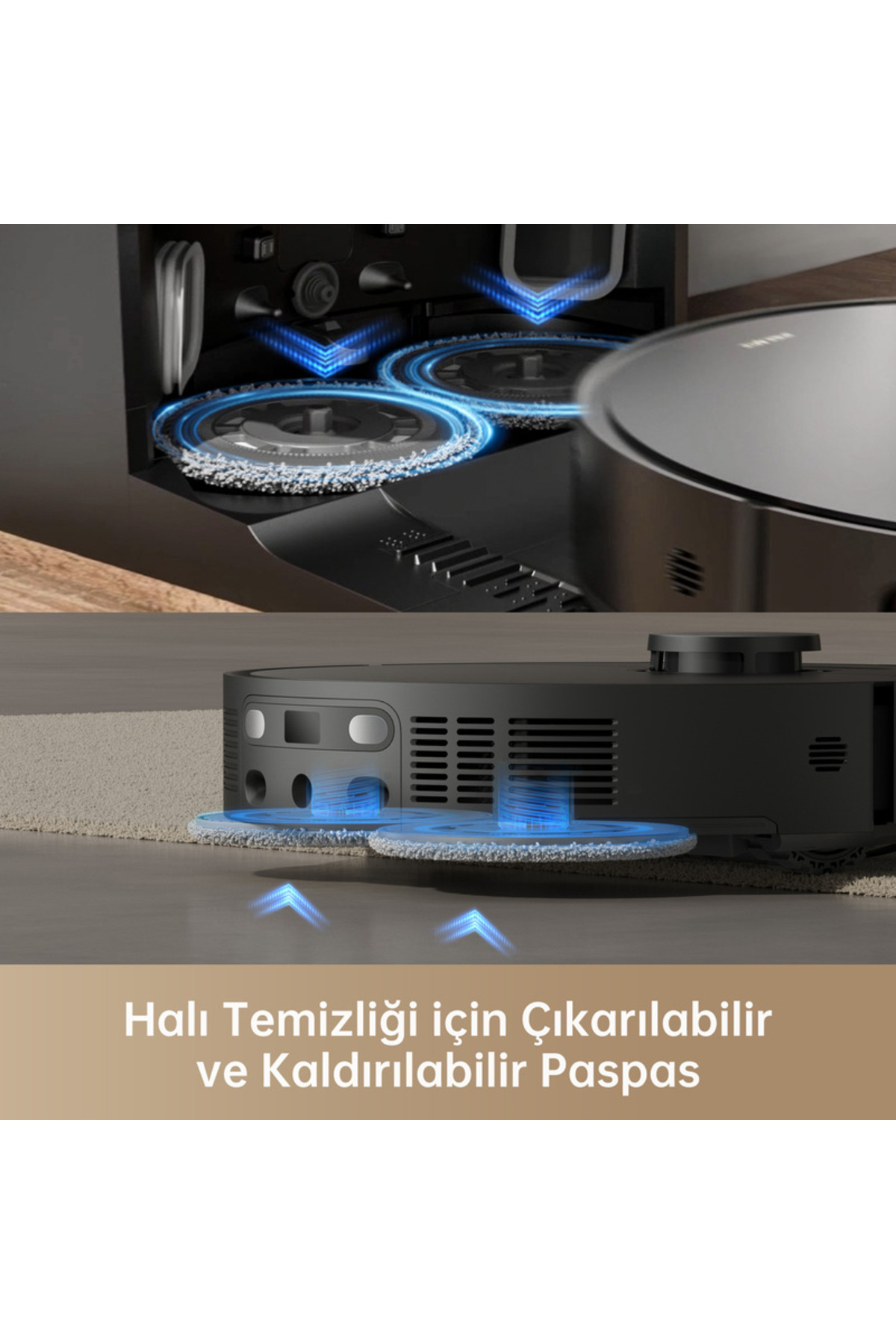 X40 Ultra Robot Süpürge Siyah 5