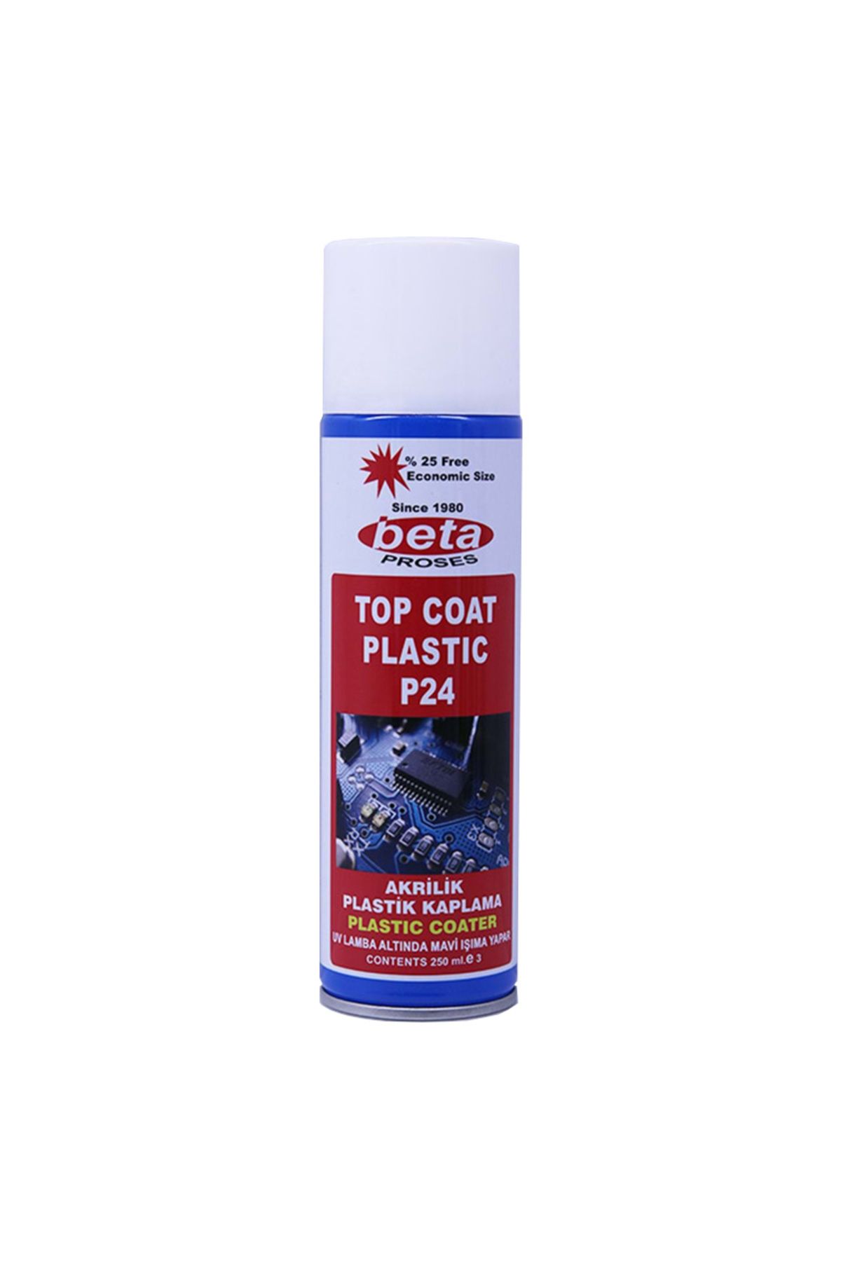 Kapamarka BETA P24 PLASTİK SPREY 200ML (PLASTİK KAPLAYICI)