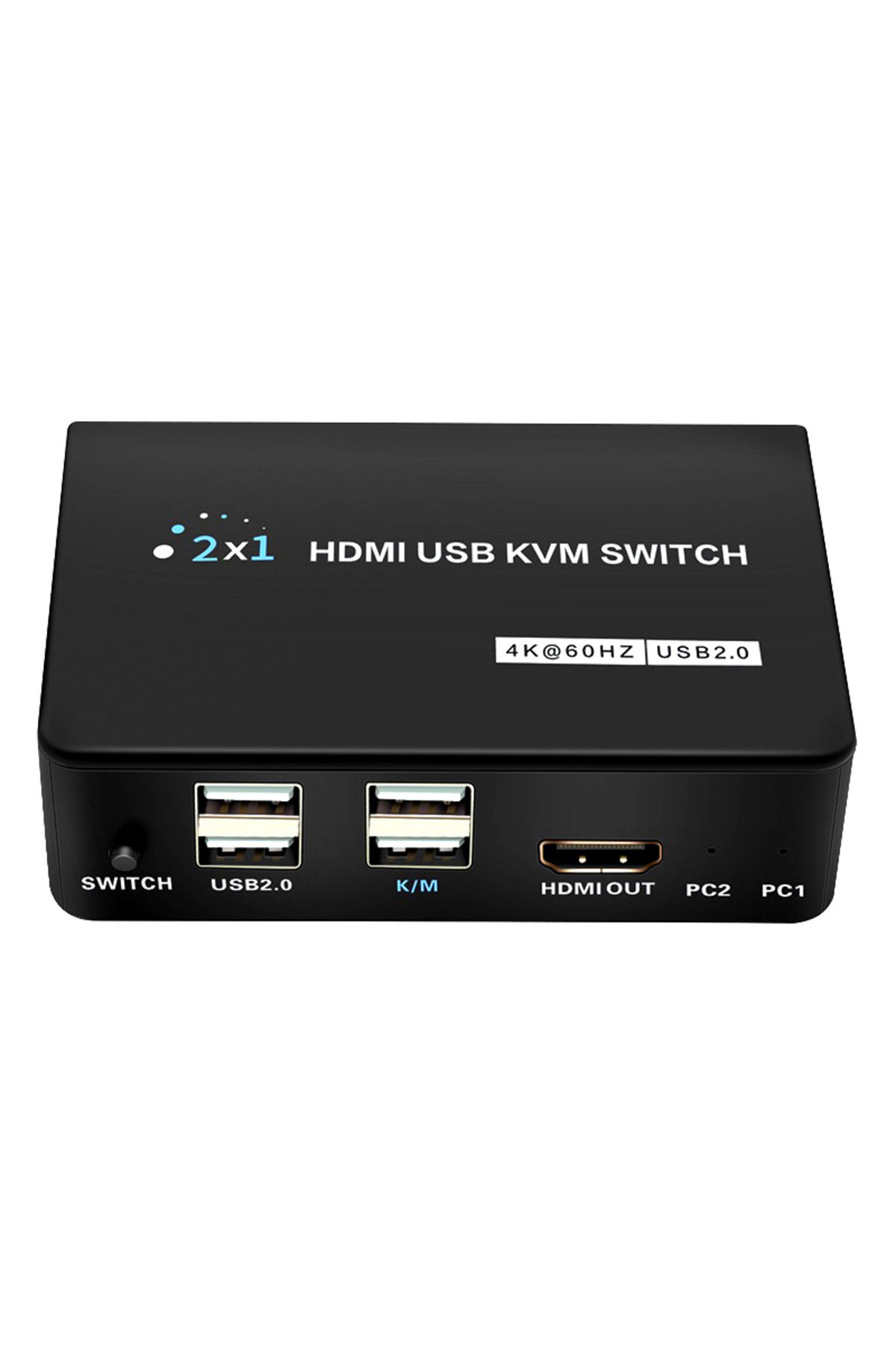 Lunaross 4K HDMI USB KVM SWITCH 2X1 (4914)