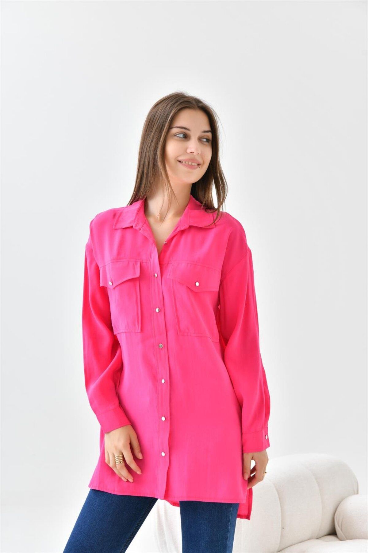 FTZ WOMEN-Women's Tunic Fuchsia 30194 4