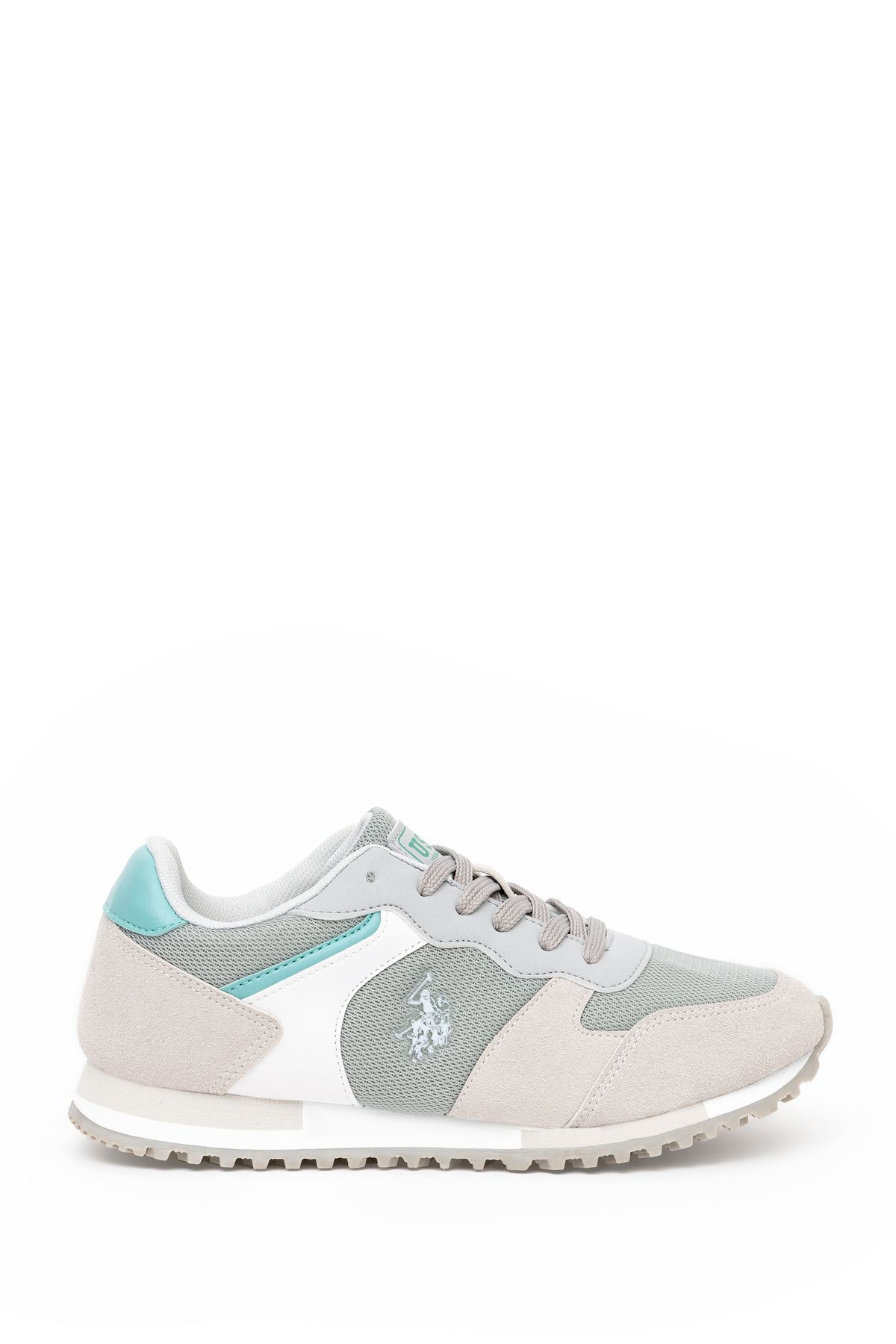اسنیکر خاکستری زنانه کفش های ورزشی VR024 U.S. Polo Assn.