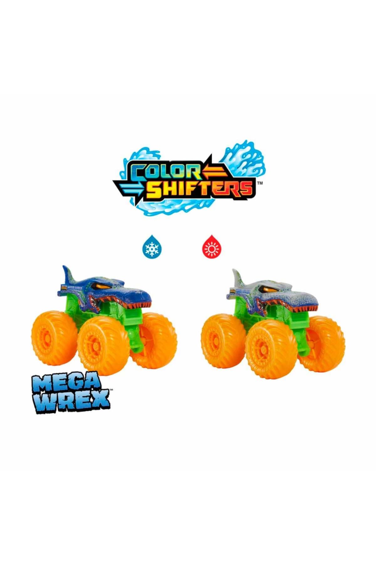 gcaksesuar Nessiworld Hot Wheels Monster Trucks Color Reveal 2 li Sürpriz Paket HJH53