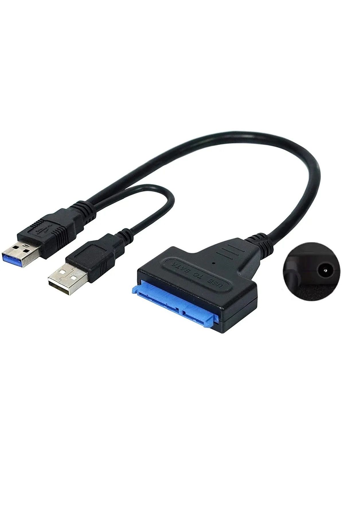 MAXGO 2041 Usb 3.0 2.5 3.5 Inç Sata Hdd Ssd Hard Disk Harddisk Çevirici Dönüştürücü Kablosu Taşınabi