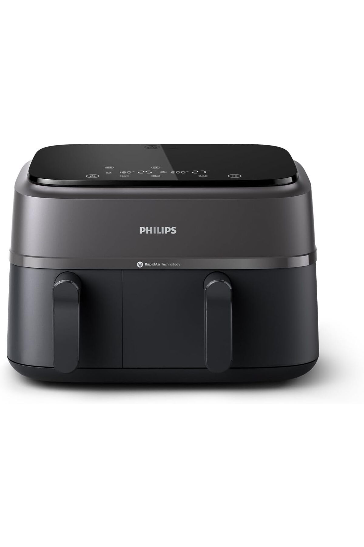 Philips PHİLİPS HomeID Uygulaması 3000 Seri Çift Hazneli Airfryer, 3L + 6L, NA350/00 ,2750 W + 5 YIL GARANTİ