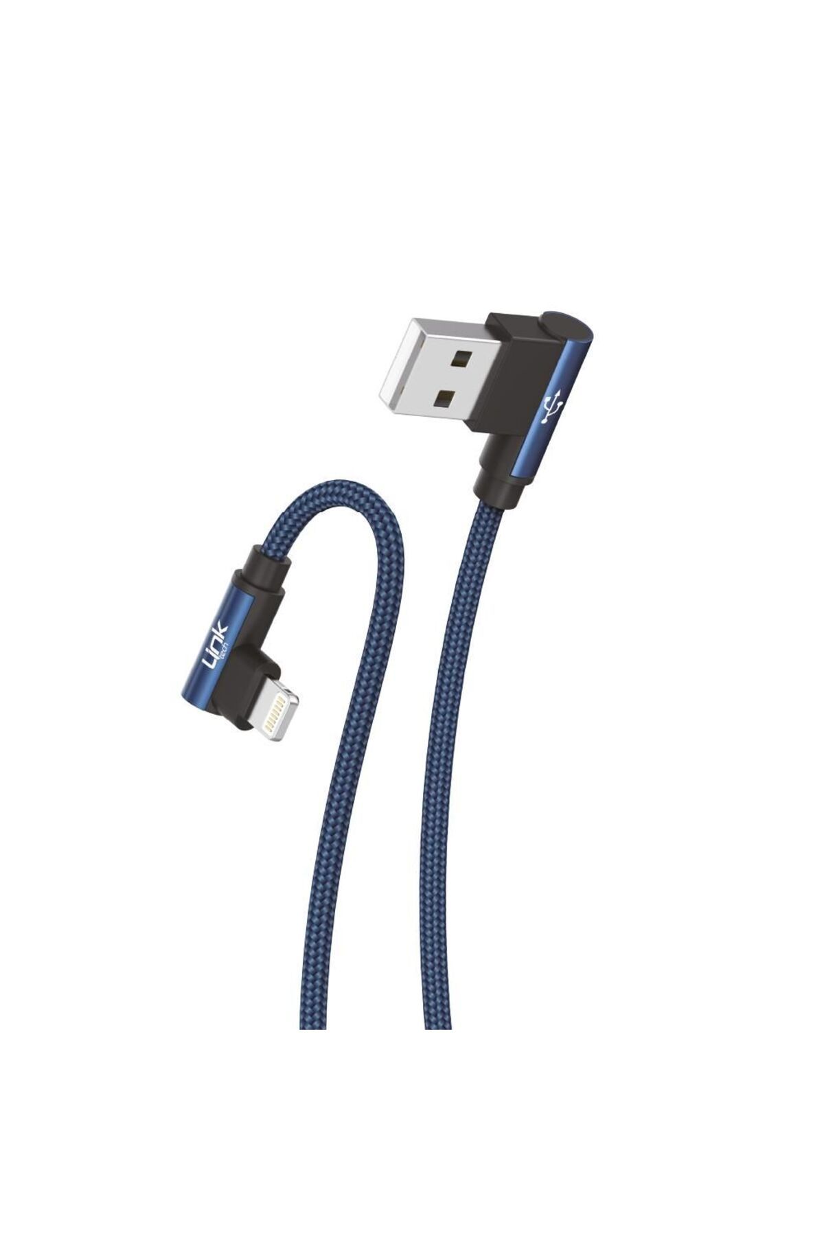 Kinhank-Linktech K593 - iPhone Lightning 90 Degree Data/Charging Cable 3A 1.5m 4