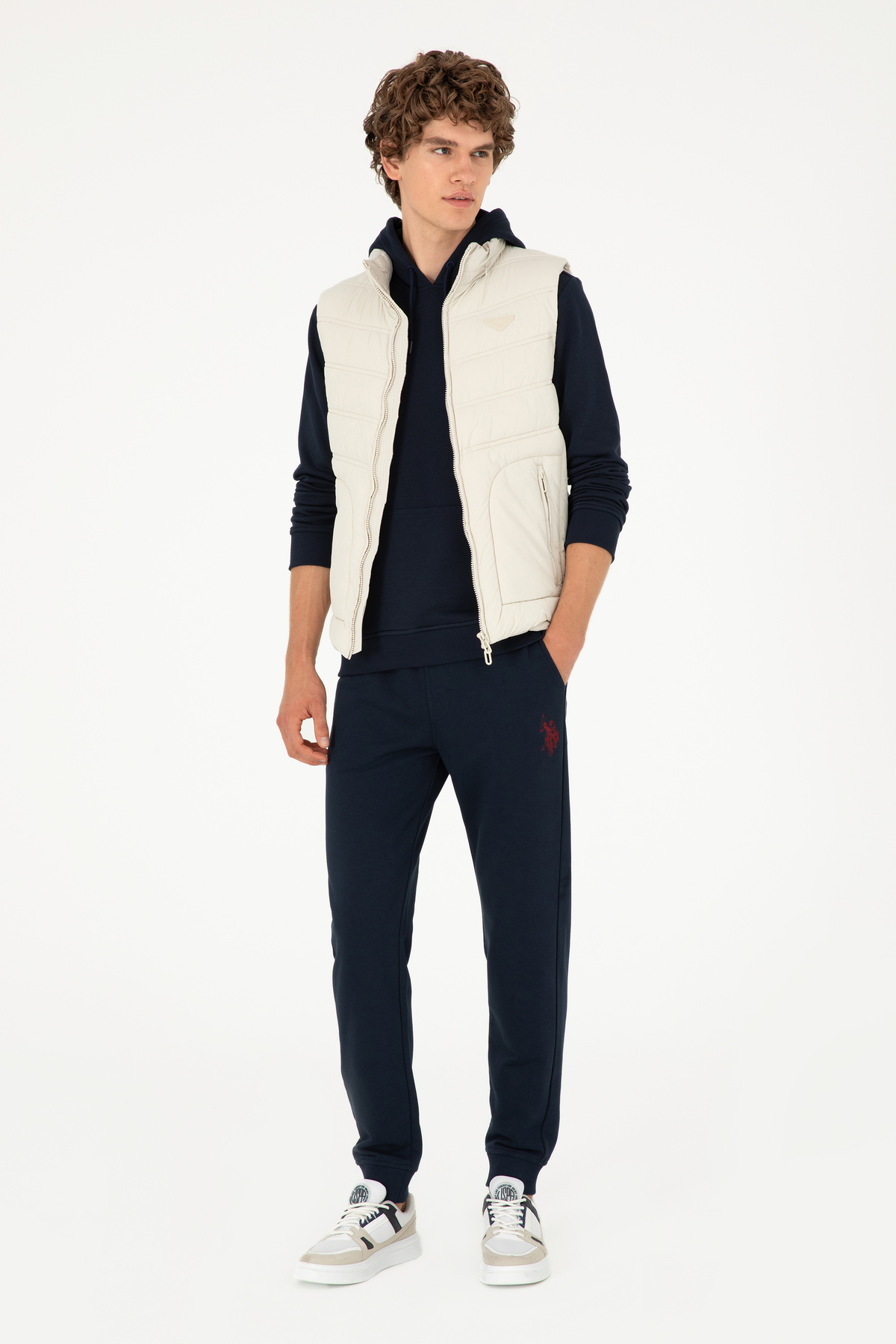U.S. Polo Assn. Erkek Taş Yelek 50290796-VR049 görsel 4