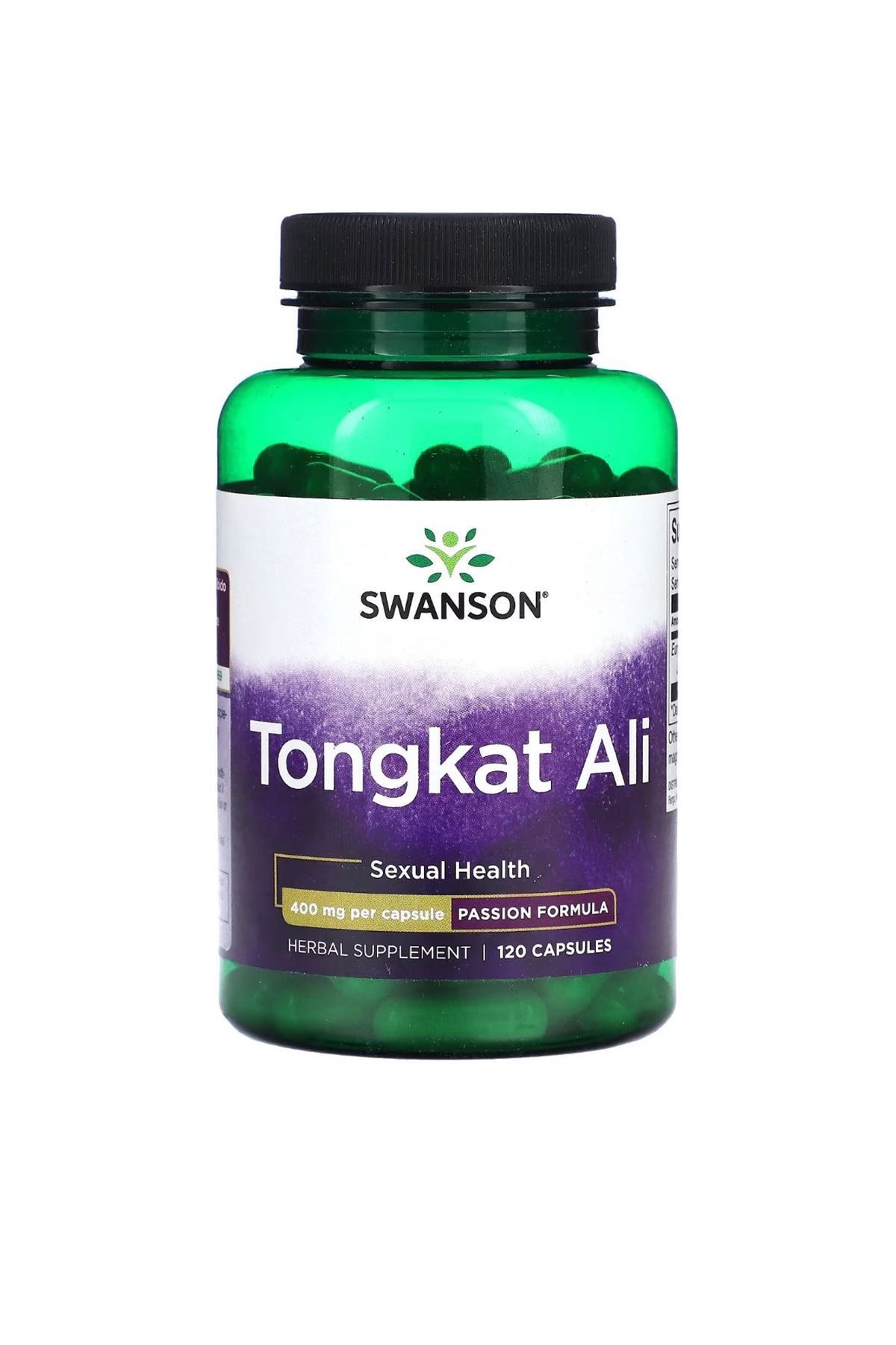 Swanson Tongkat Ali, 400 mg, 120 Capsules