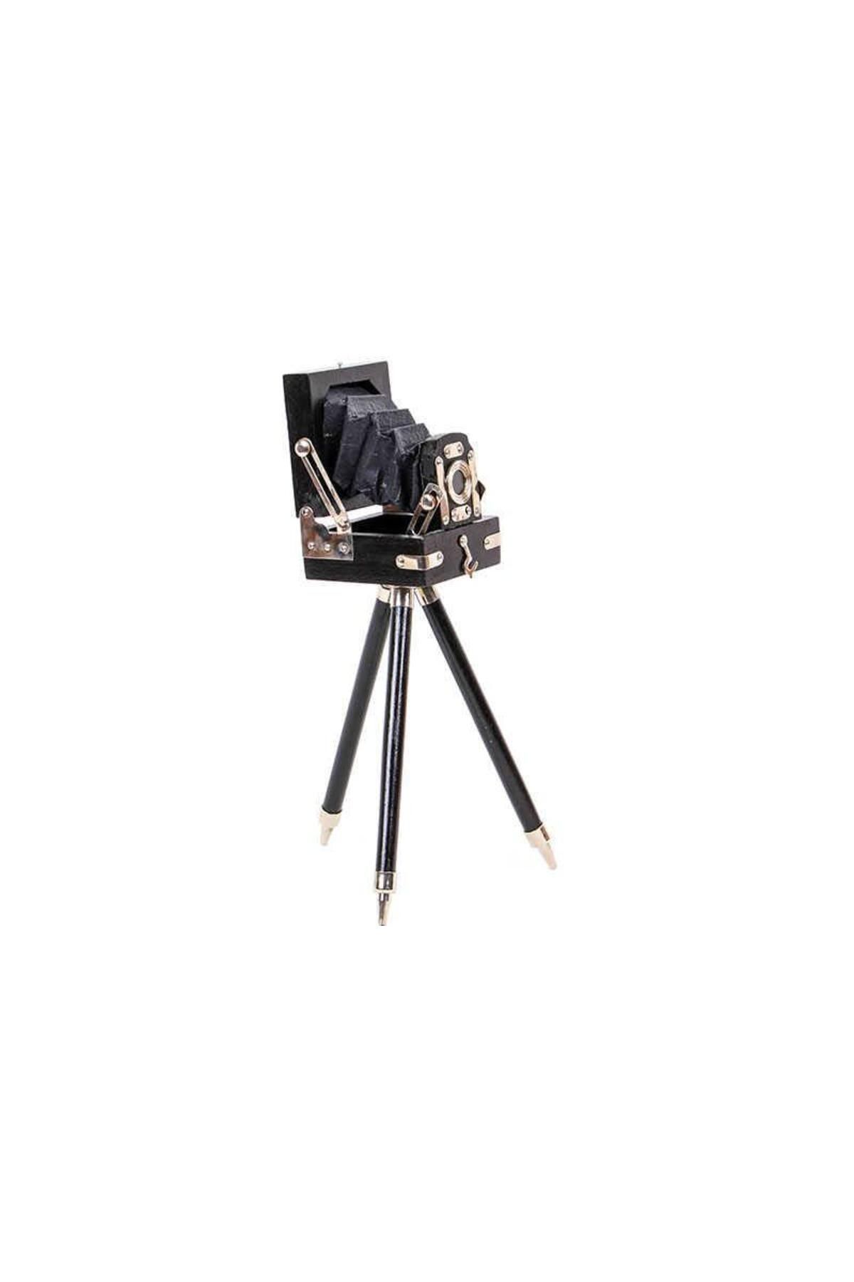 ROİSYA Kamera Tripod Modelli Vintage Dekoratif Hediyelik