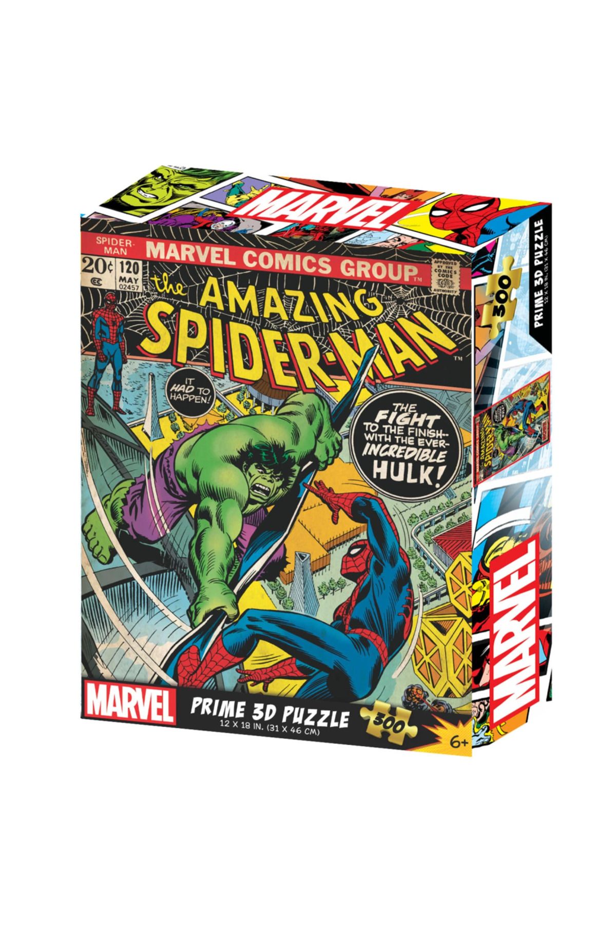 gcaksesuar NessiWorld Prime 3D - Marvel Comics Spider-Man 300 Parça Puzzle 33181