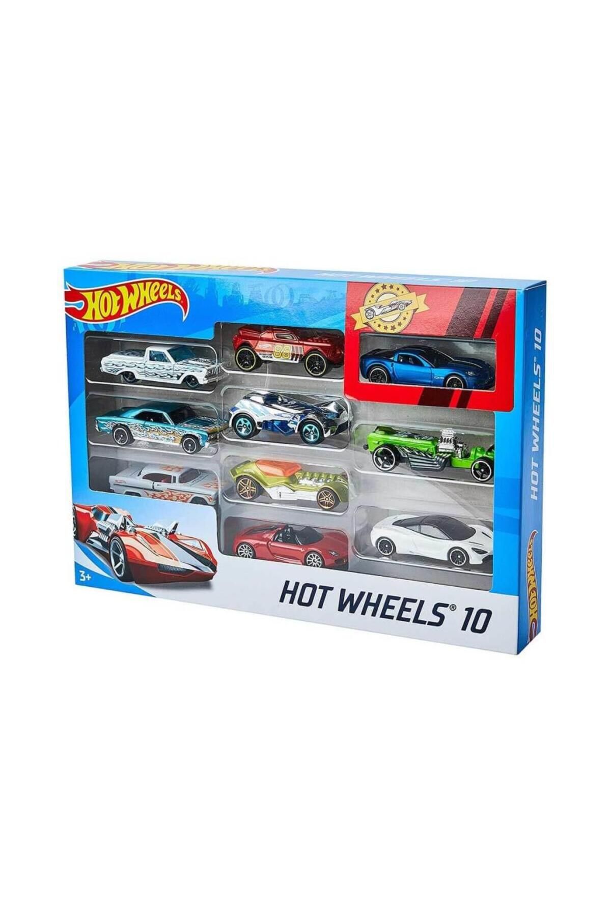 NessiWorld Hot Wheels Araba Seti 10lu 54886