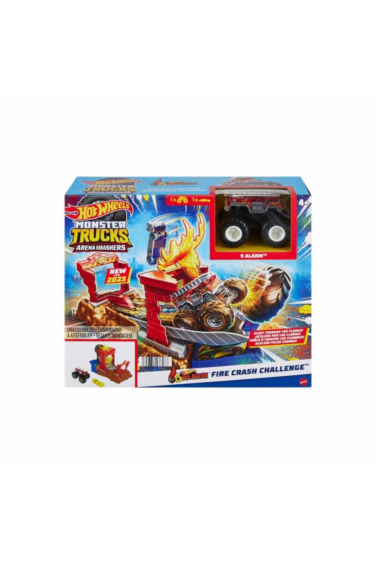 gcaksesuar Nessiworld Hot Wheels Monster Trucks Arenada Mücadeleye Başlangıç Seti HNB87