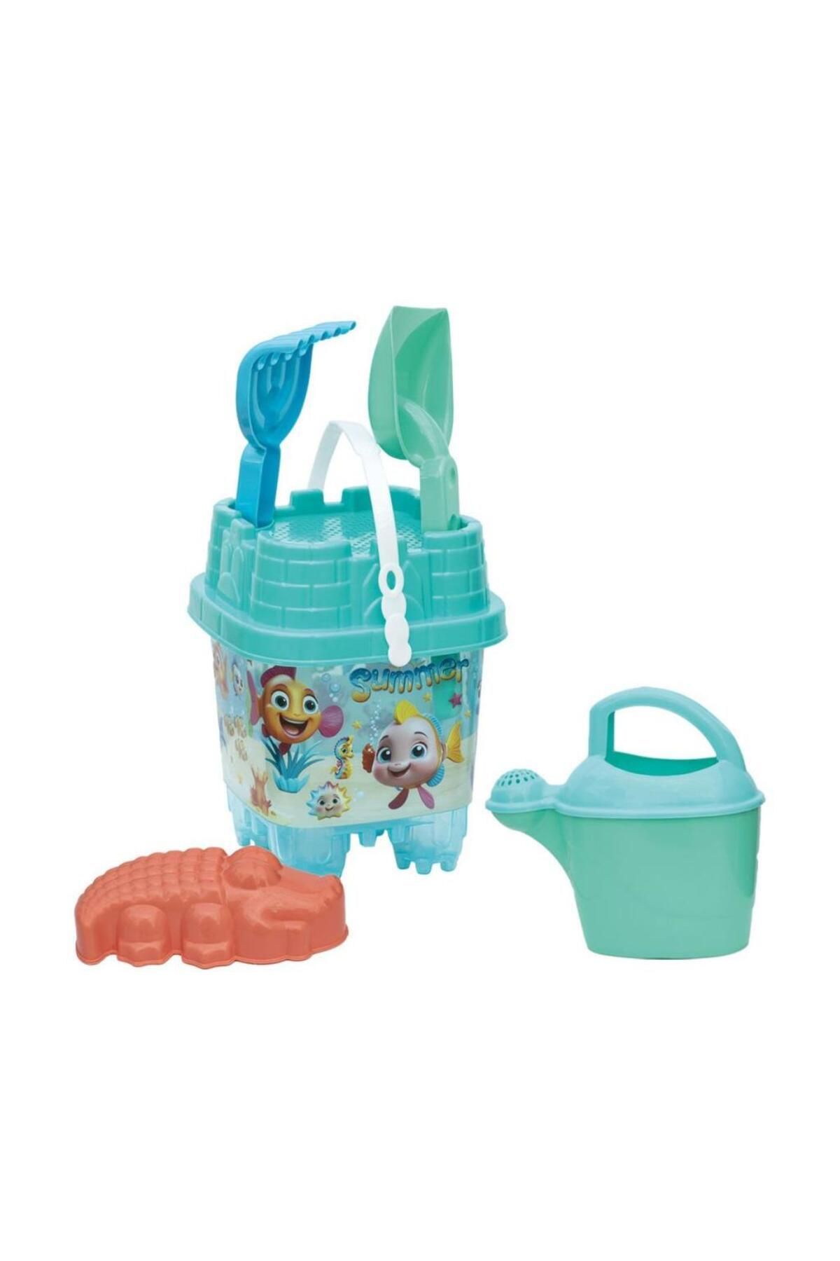 NW NessiWorld NessiWorld 03972 Aqua Küçük Kale Kova Seti -Dede