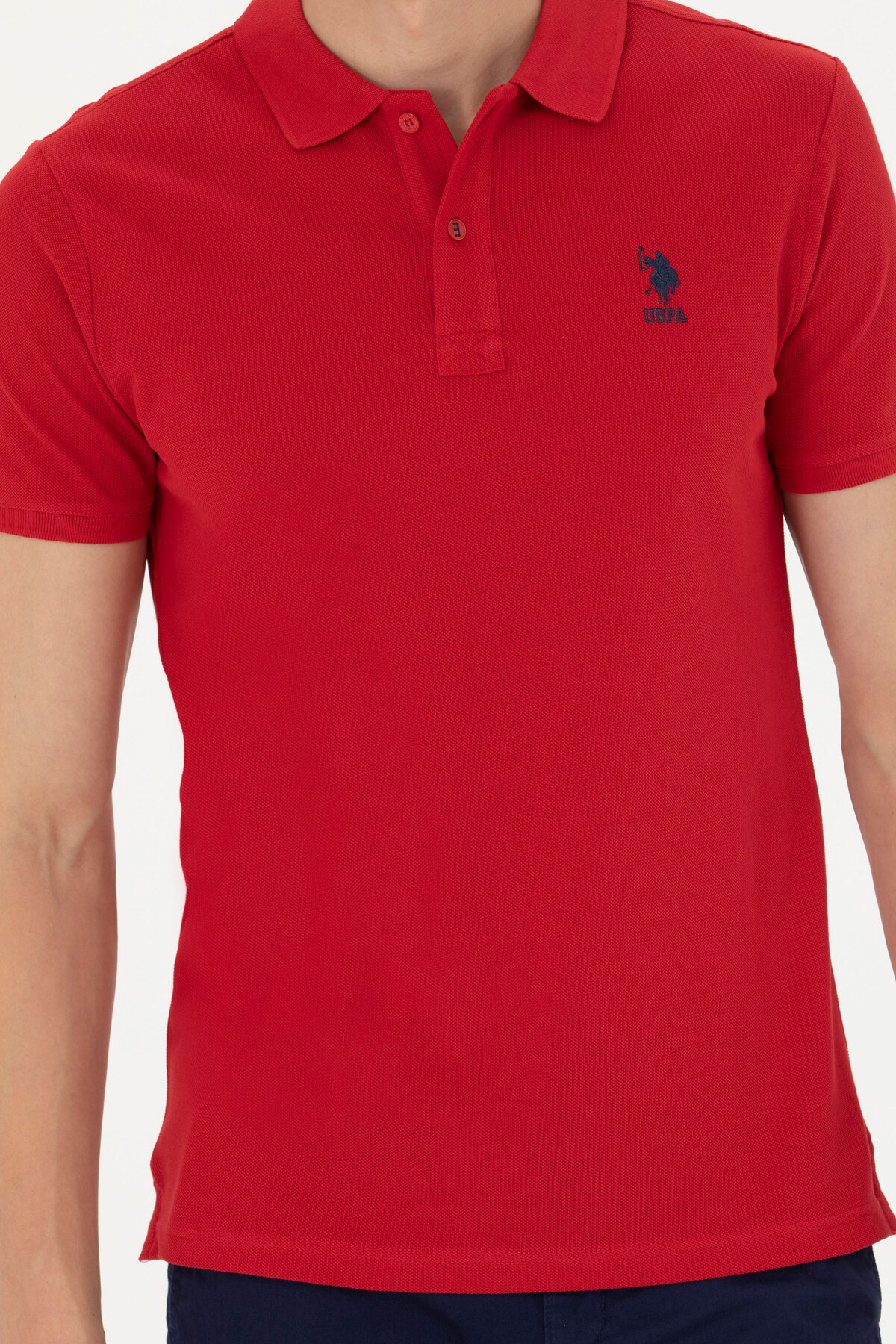 پولوشرت مردانه یقه پلو | یو اس پولو U.S. Polo Assn. TYCA327AF026CC7700_rollbacked TR - تصویر 6
