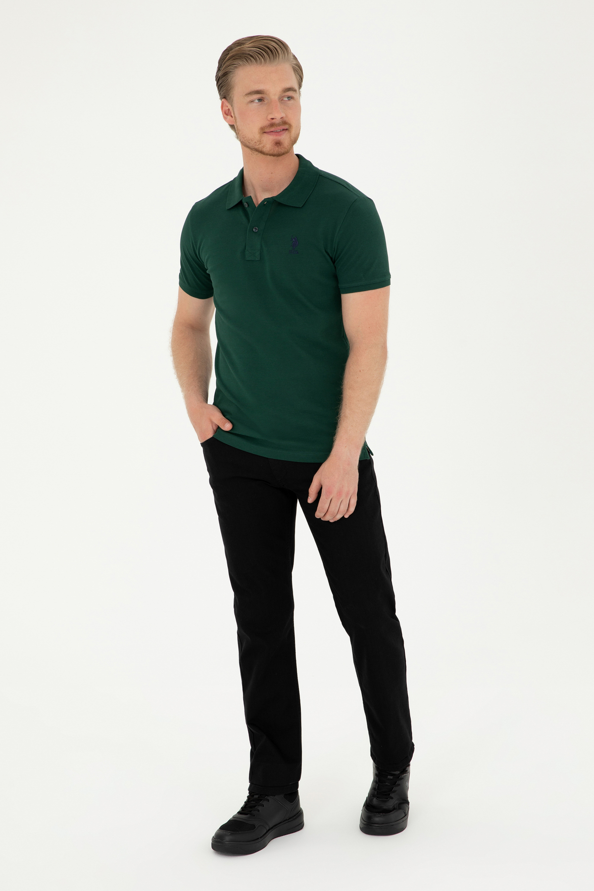 یو اس پولو شلوار جین مشکی مردانه ۵۰۲۸۳۵۸۹-DN۰۰۲۷