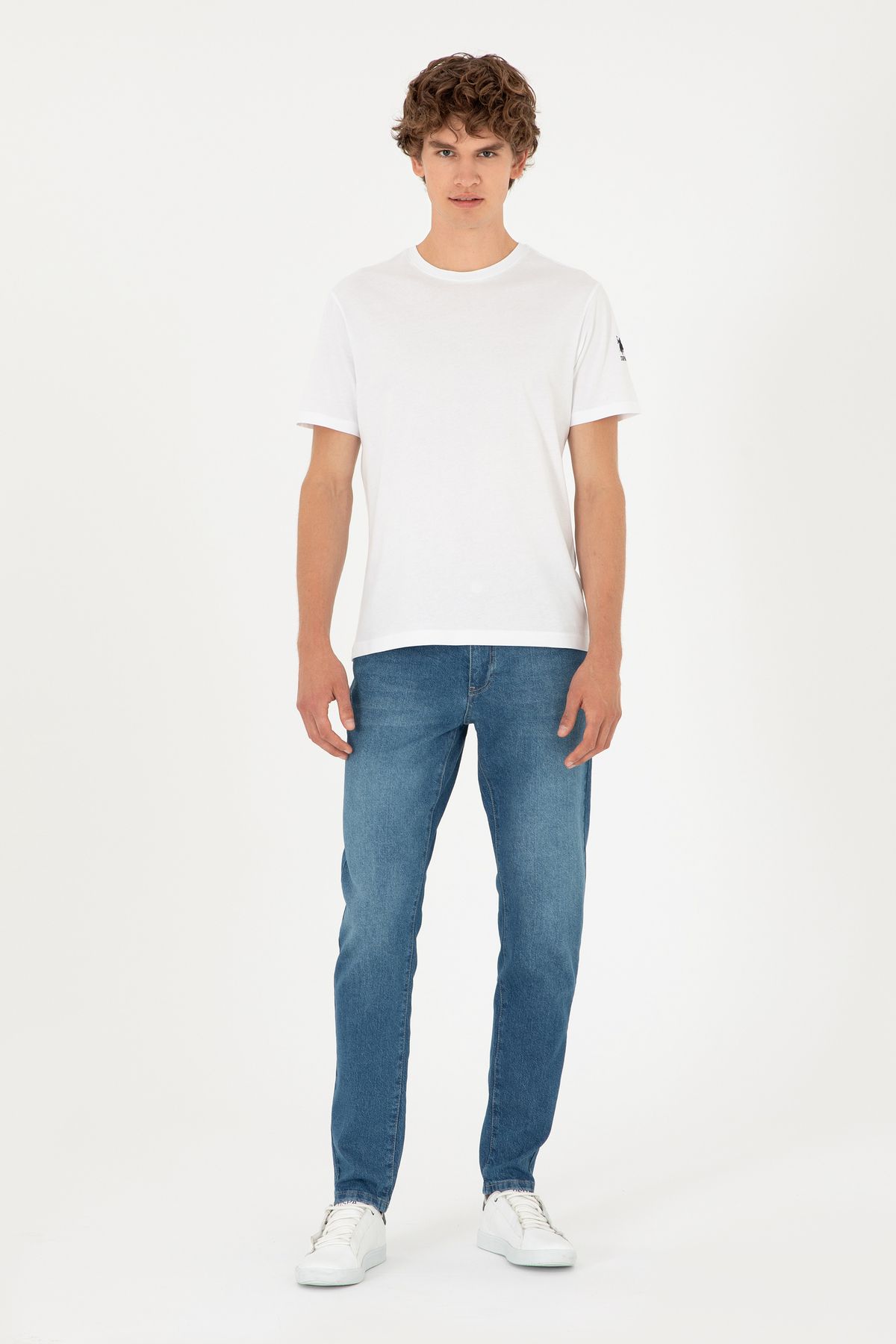 تی شرت سفید مردانه تیشرت اورجینال U.S. Polo Assn.