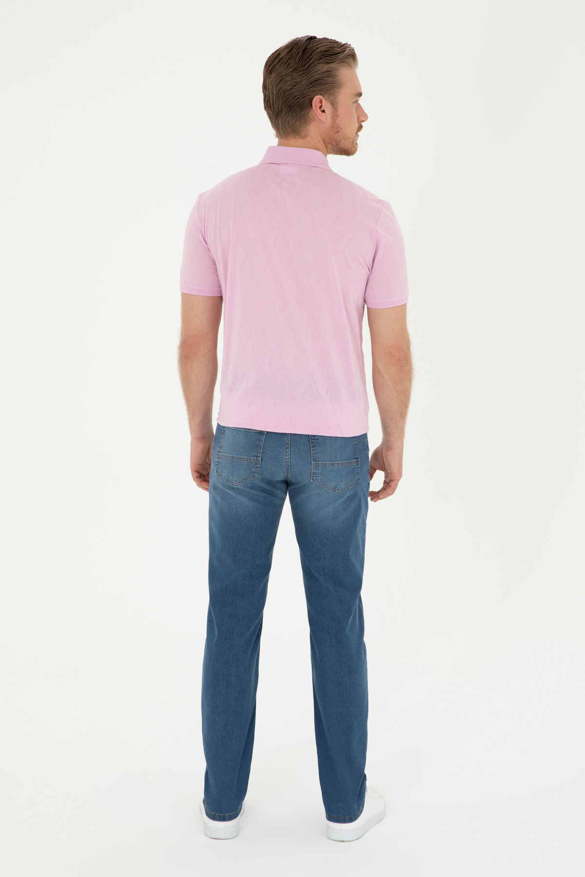 شلوار جین مردانه راسته فاق نرمال | یو اس پولو U.S. Polo Assn. 982528 - تصویر 4