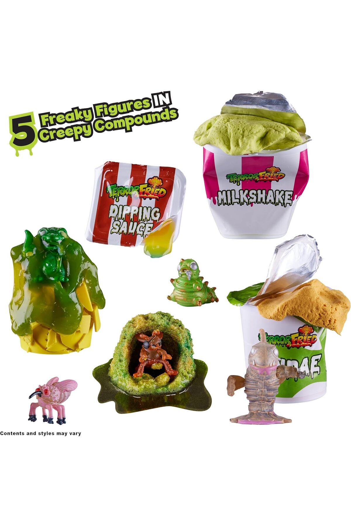 Terror Fried-Slimy Box, When Fast Food Goes Bad, Gross collectables with Slime, Boys Aged 4+ 3
