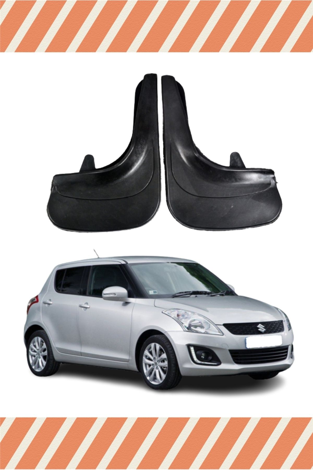 Alpax Suzuki Swift uyumlu 2’li tozluk çamurluk paçalık