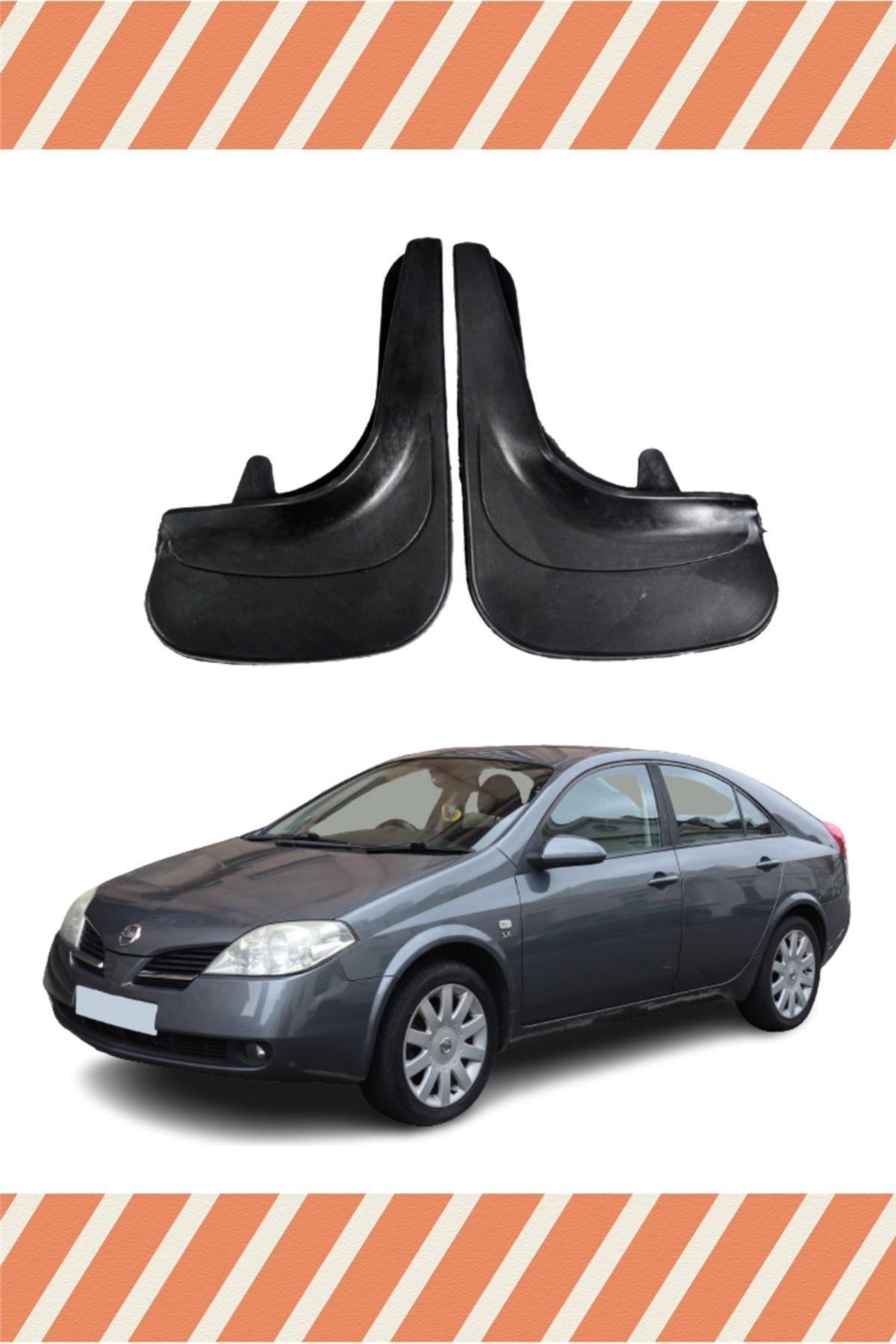 Alpax Nissan Primera uyumlu 2’li tozluk çamurluk paçalık