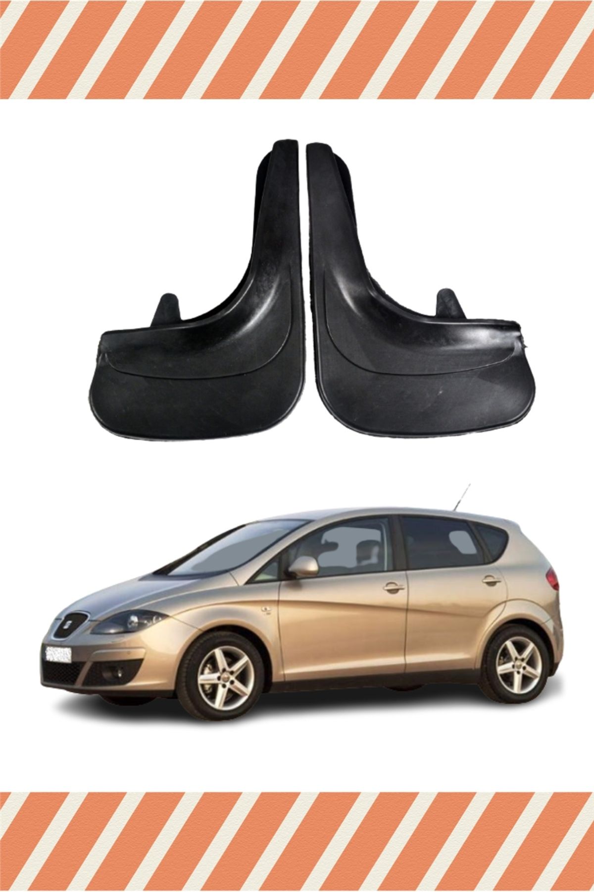 Alpax Seat Altea uyumlu 2’li tozluk çamurluk paçalık