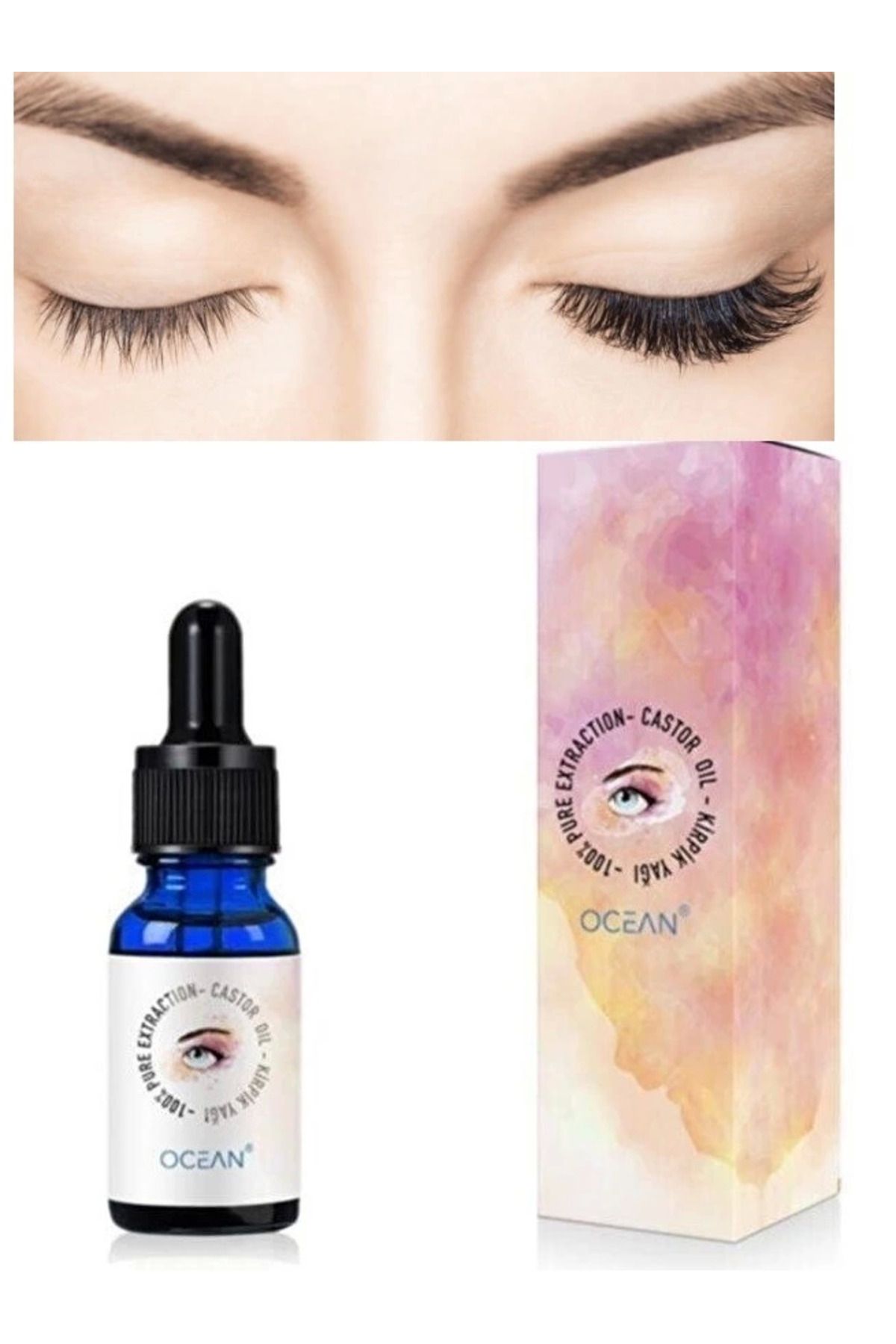 Light up Kirpik Bakım Yağı Hint Ve Argan Yağı