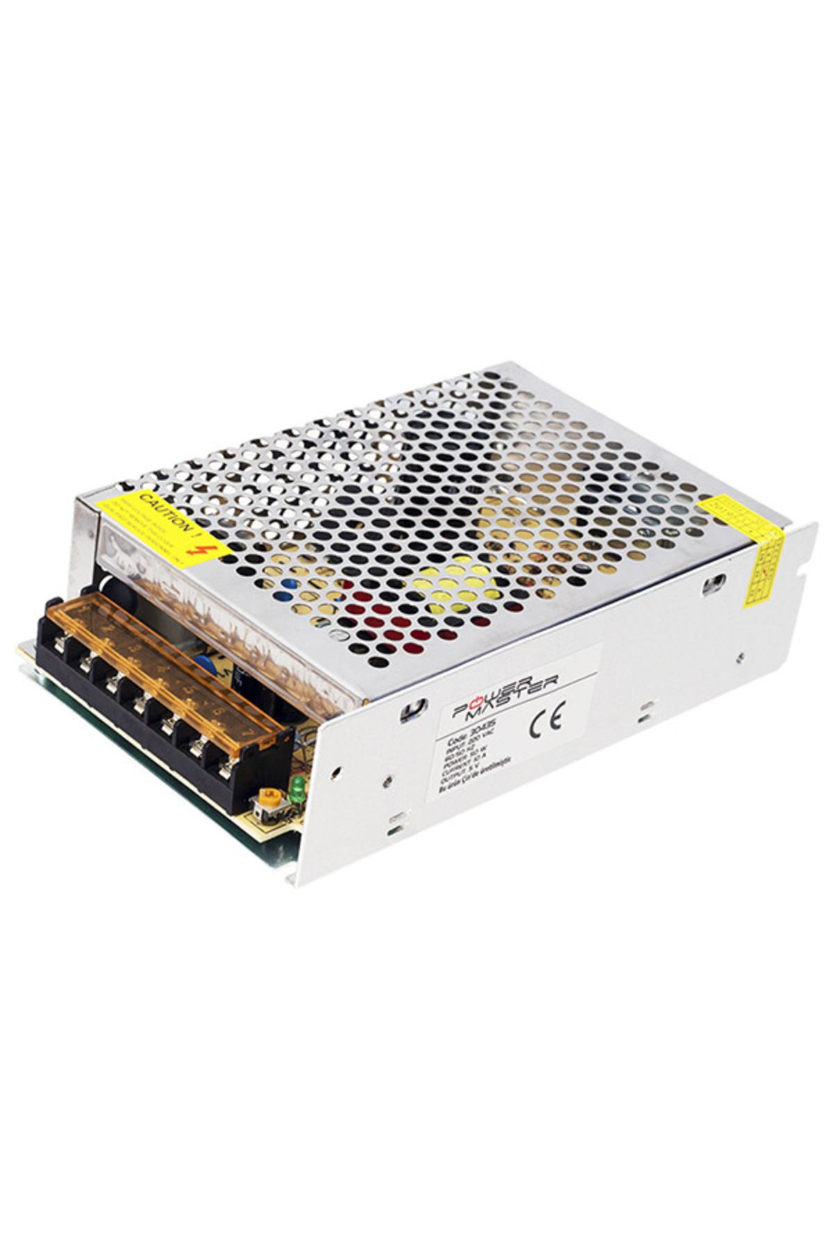 Go İthalat 5 VOLT-10 AMPER-50 WATT METAL KALIN KASA ADAPTÖR (P10 PANEL ADAPTÖRÜ) (4401)