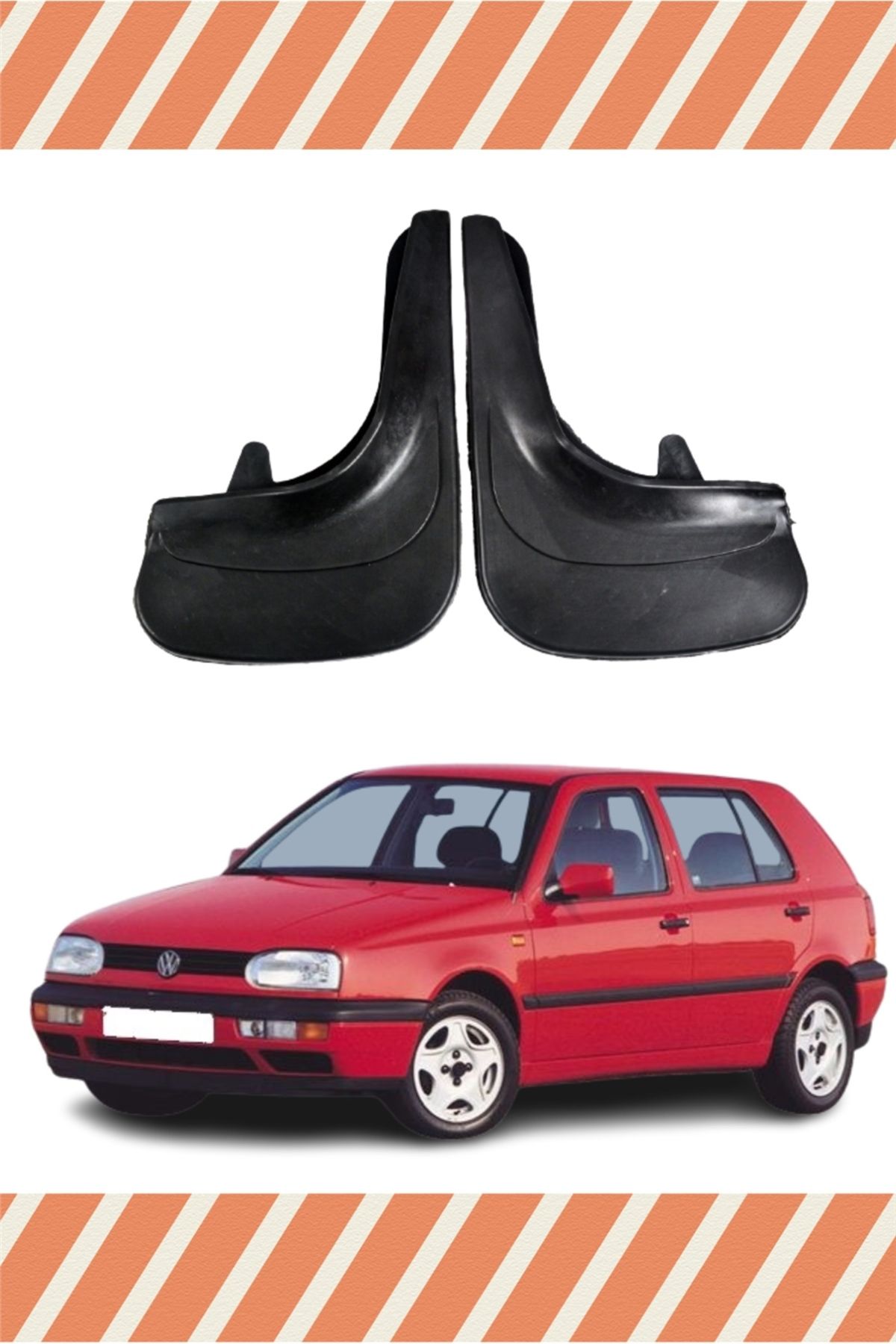 Alpax Volkswagen Gol 3 tüm kasalar 2’li tozluk çamurluk paçalık sağlam koruma sunar