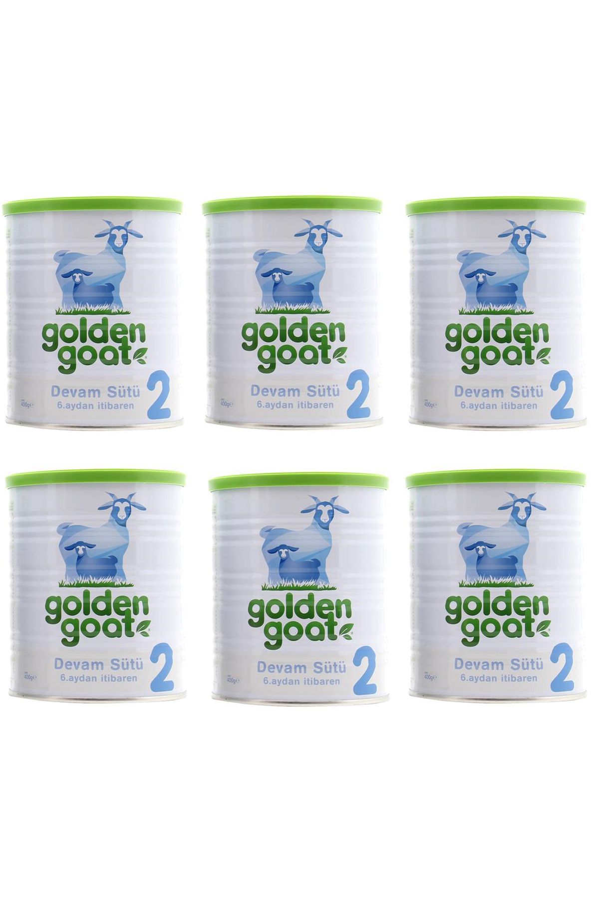 Golden Goat 2 Keçi Sütü Bazlı Mama 6 Adet