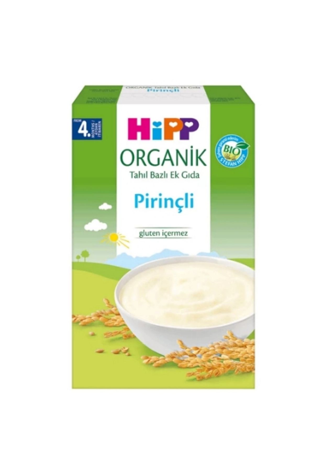 Hipp Organik Pirinçli Tahıl Bazlı Ek Gıda 4 Ay Kaşık Maması 200 gr