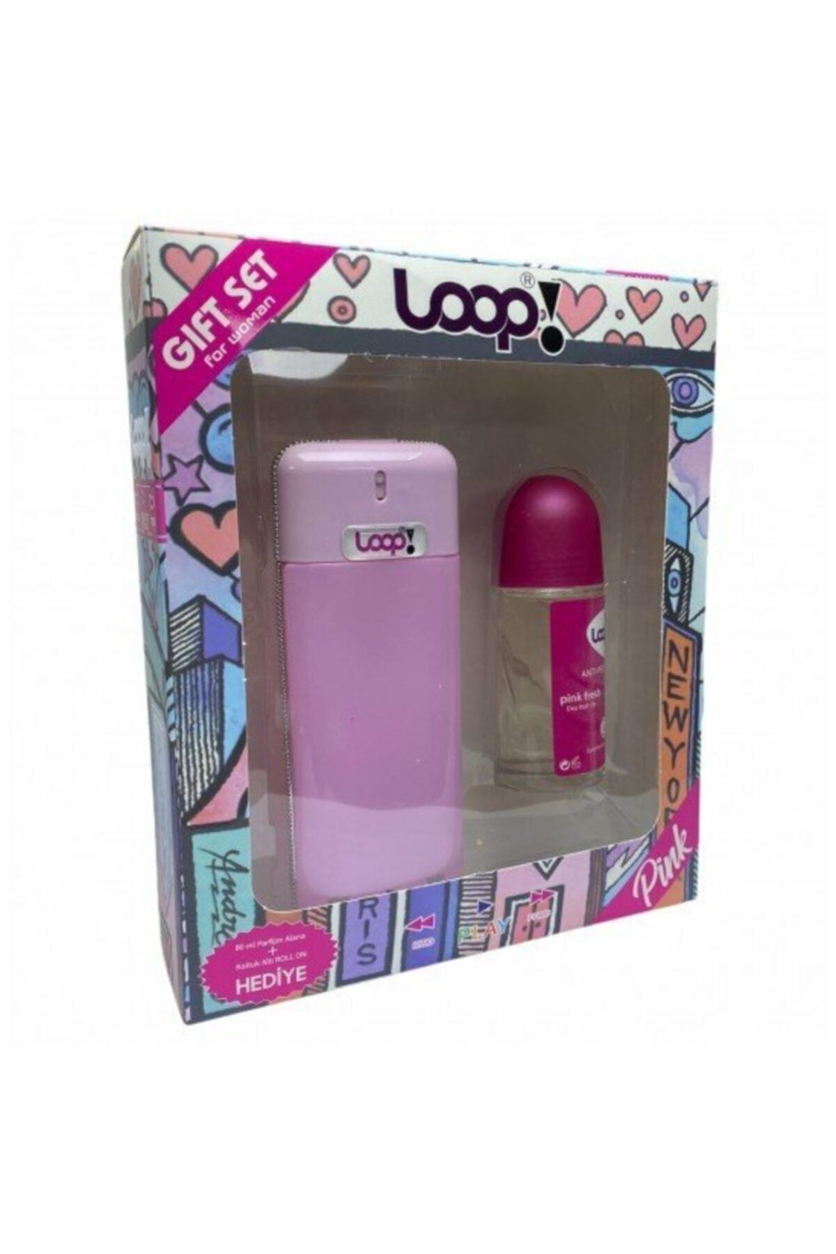 Loop Women Parfüm -80ml Roll On Set — OZGVN-45201