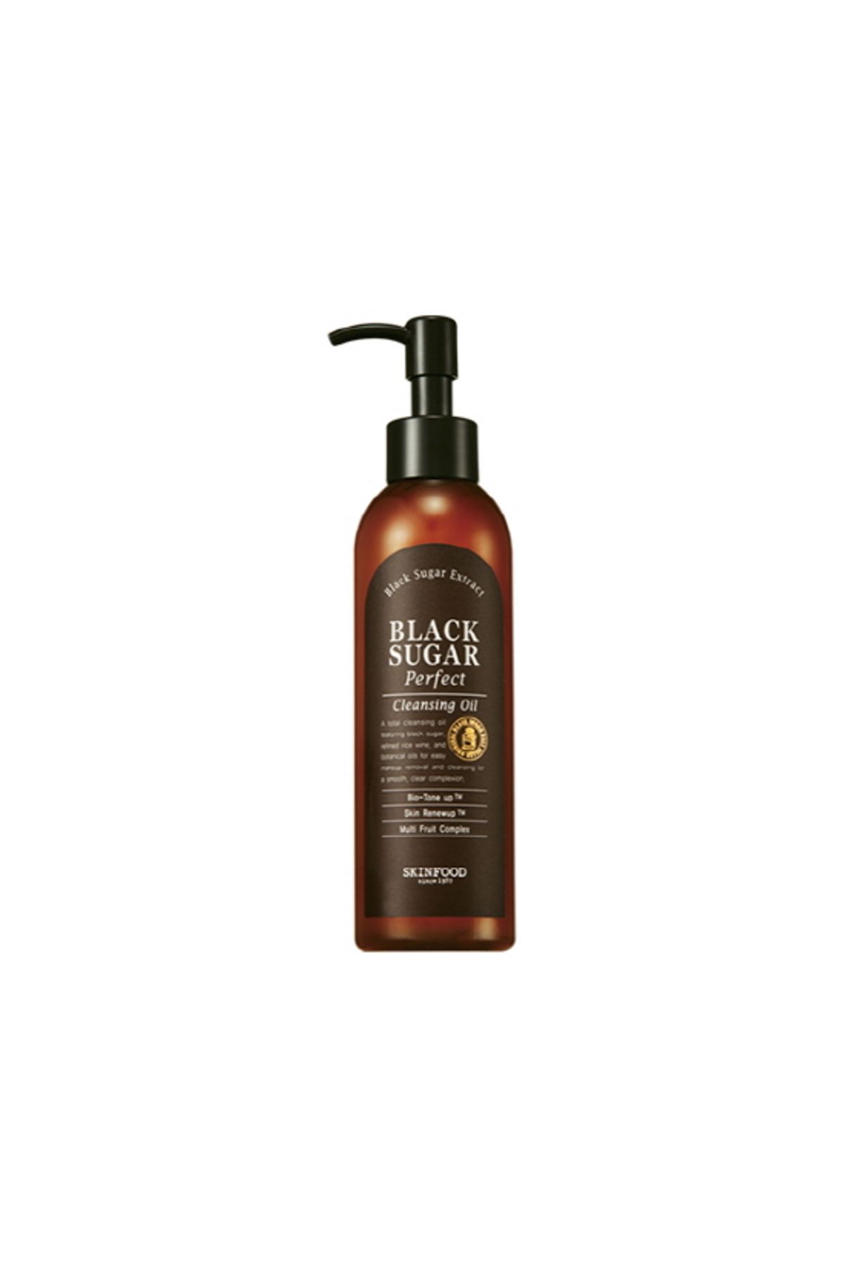 SKINFOOD Black Sugar Perfect Cleansing Makyaj Temizleyici Ve Yenileyici Yağ 200ml