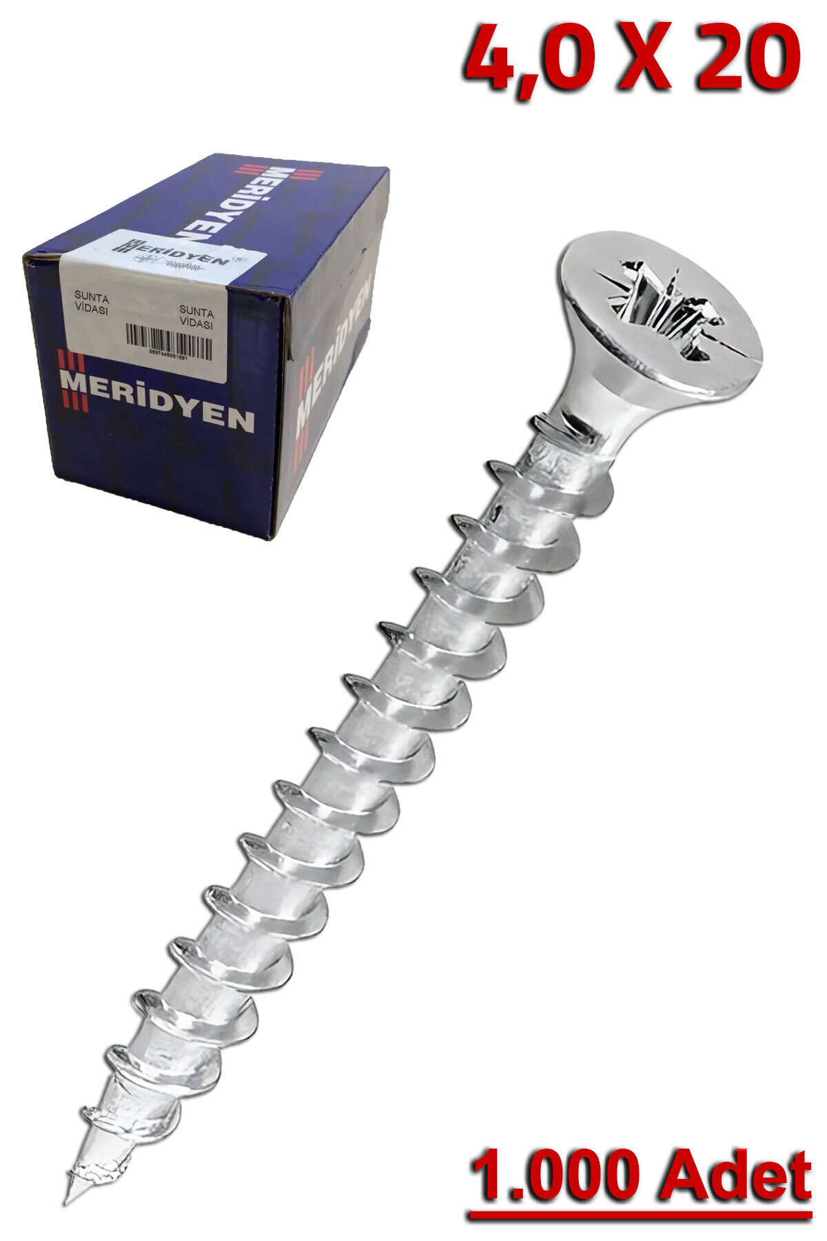 Chipboard Screw 4.0X20 (1,000 Pieces)