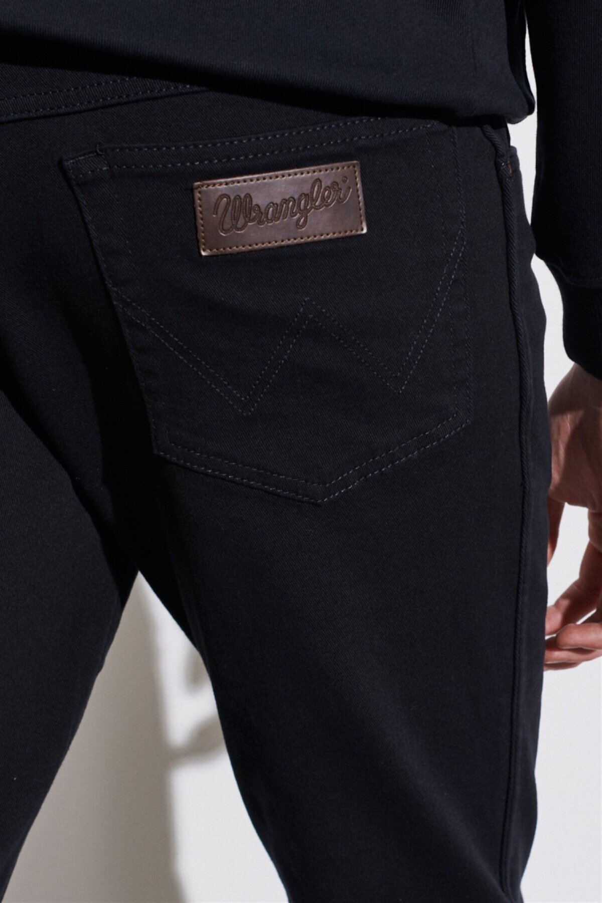Wrangler  Texas Slim Jean Pantolon Black - Görsel 4