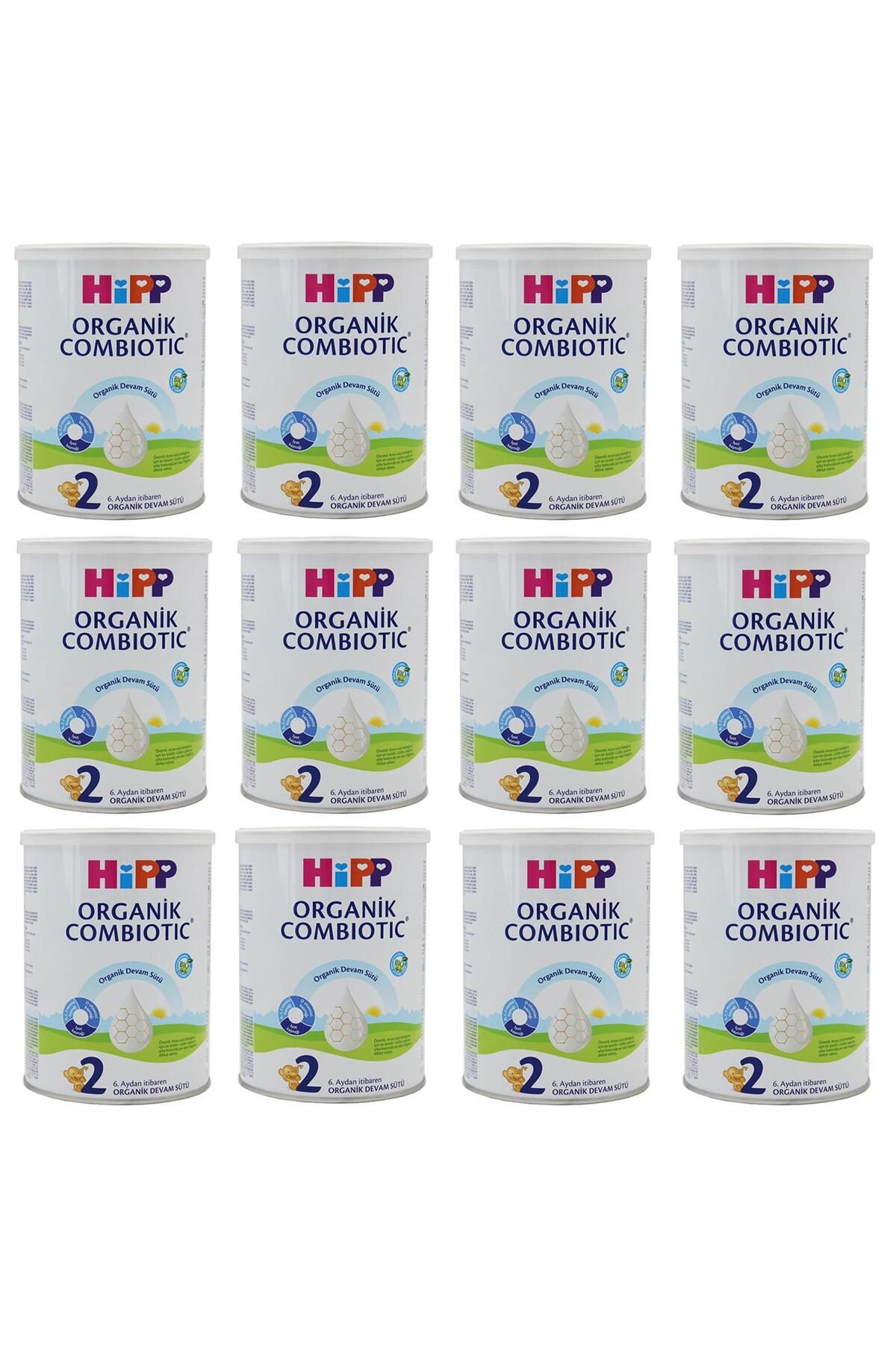 Hipp 2 Organik Combiotic Devam Sütü 350 gr 12 Adet