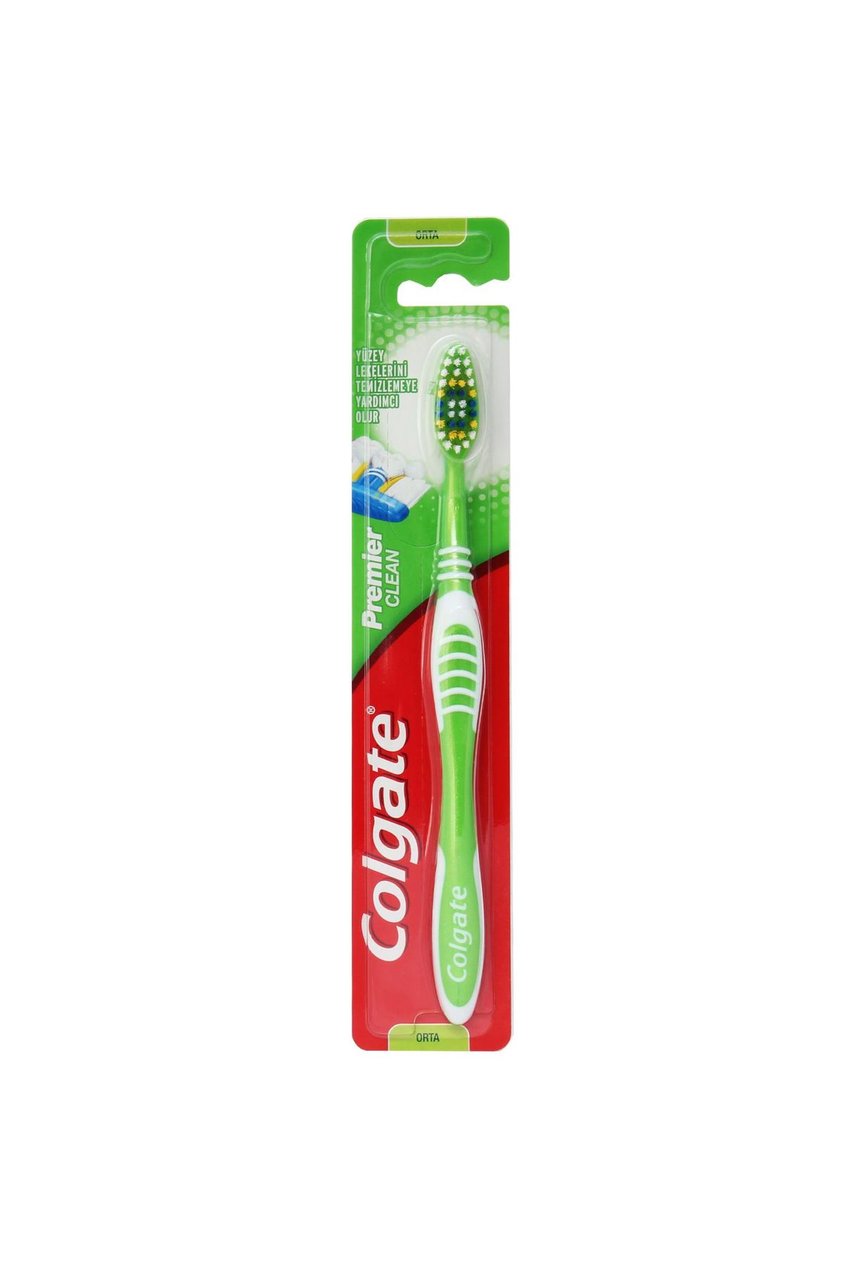 Colgate-Premier Clean Medium Toothbrush 1