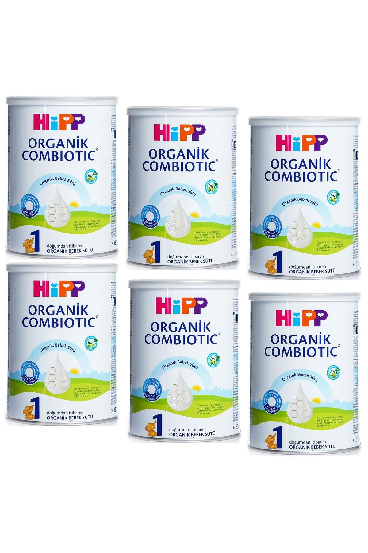 Hipp 1 Organik Combiotic Bebek Sütü 350 gr 6 Adet