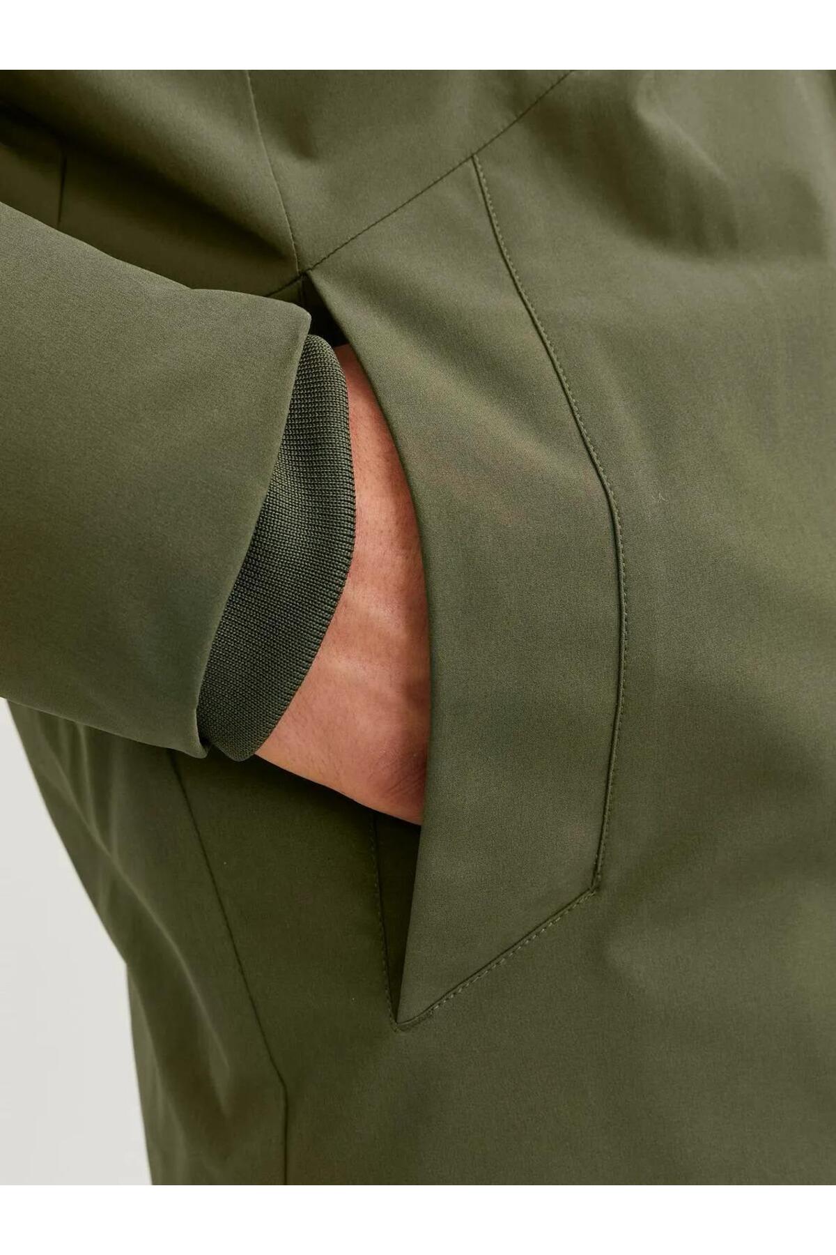 پالتو مردانه راسته آستین استاندارد | جک اند جونز Jack & Jones TYC7956AD8132A0107 - تصویر 5