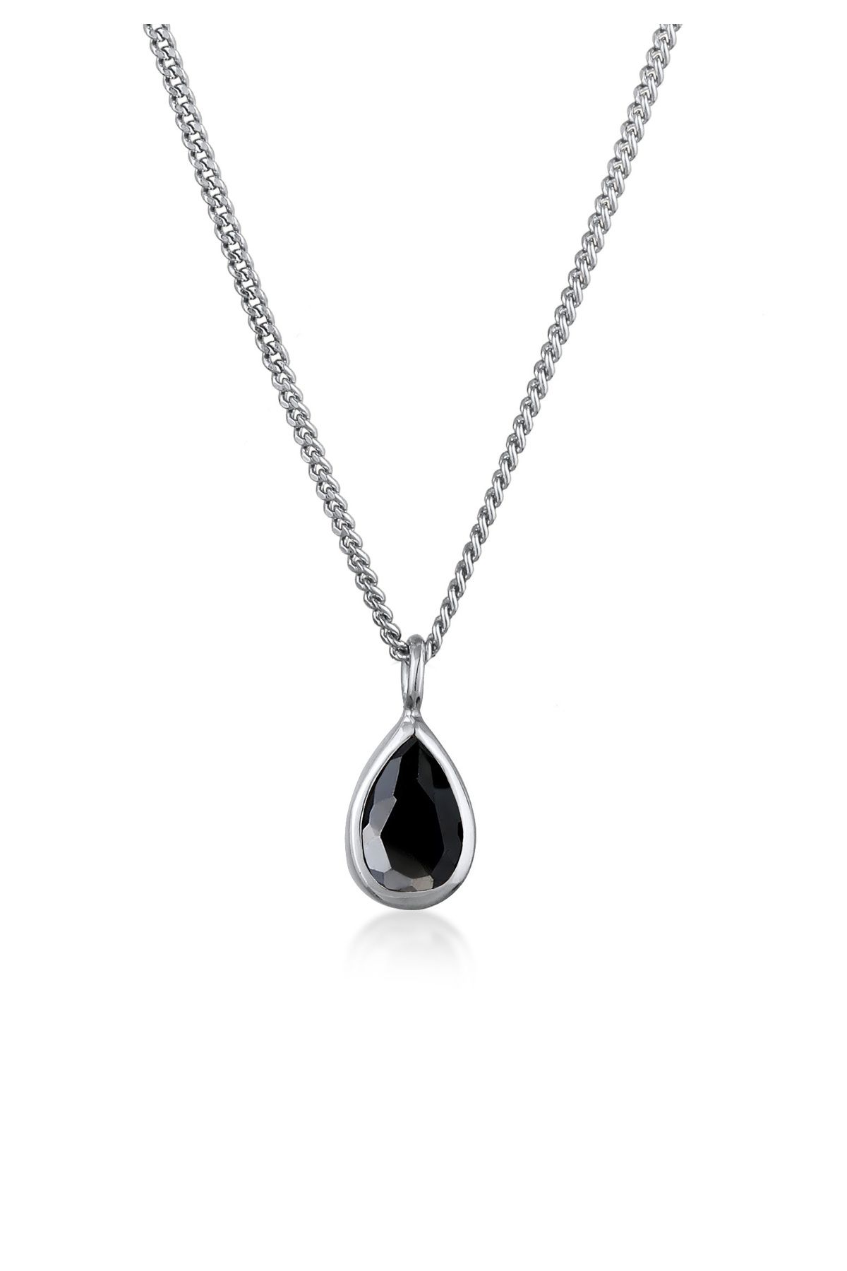 ELLI-Halskette Zirkonia Tropfen 925 Sterling Silber 1