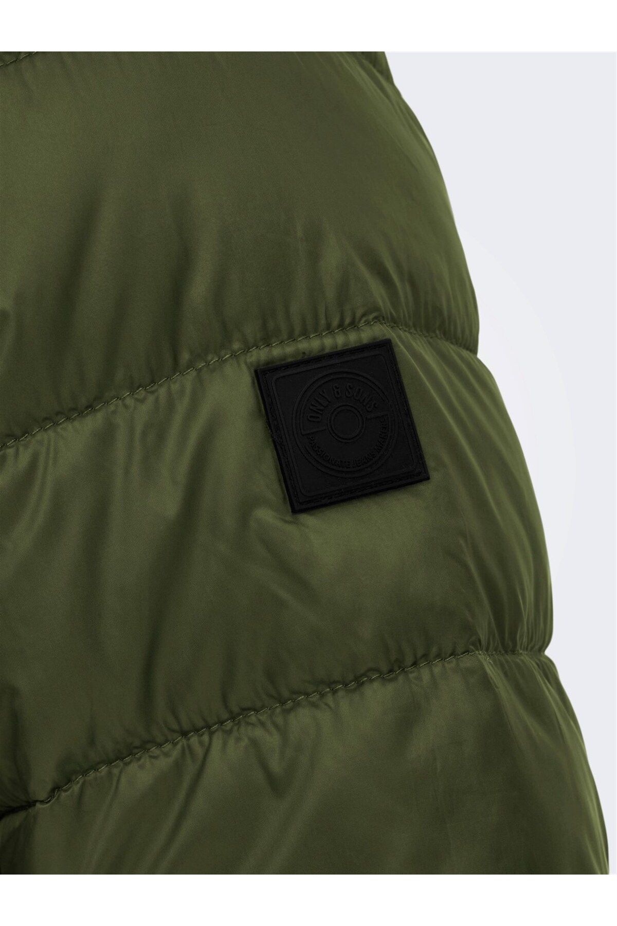 Onscarven Quilted Puffer Otw Noos Olive Only & Sons