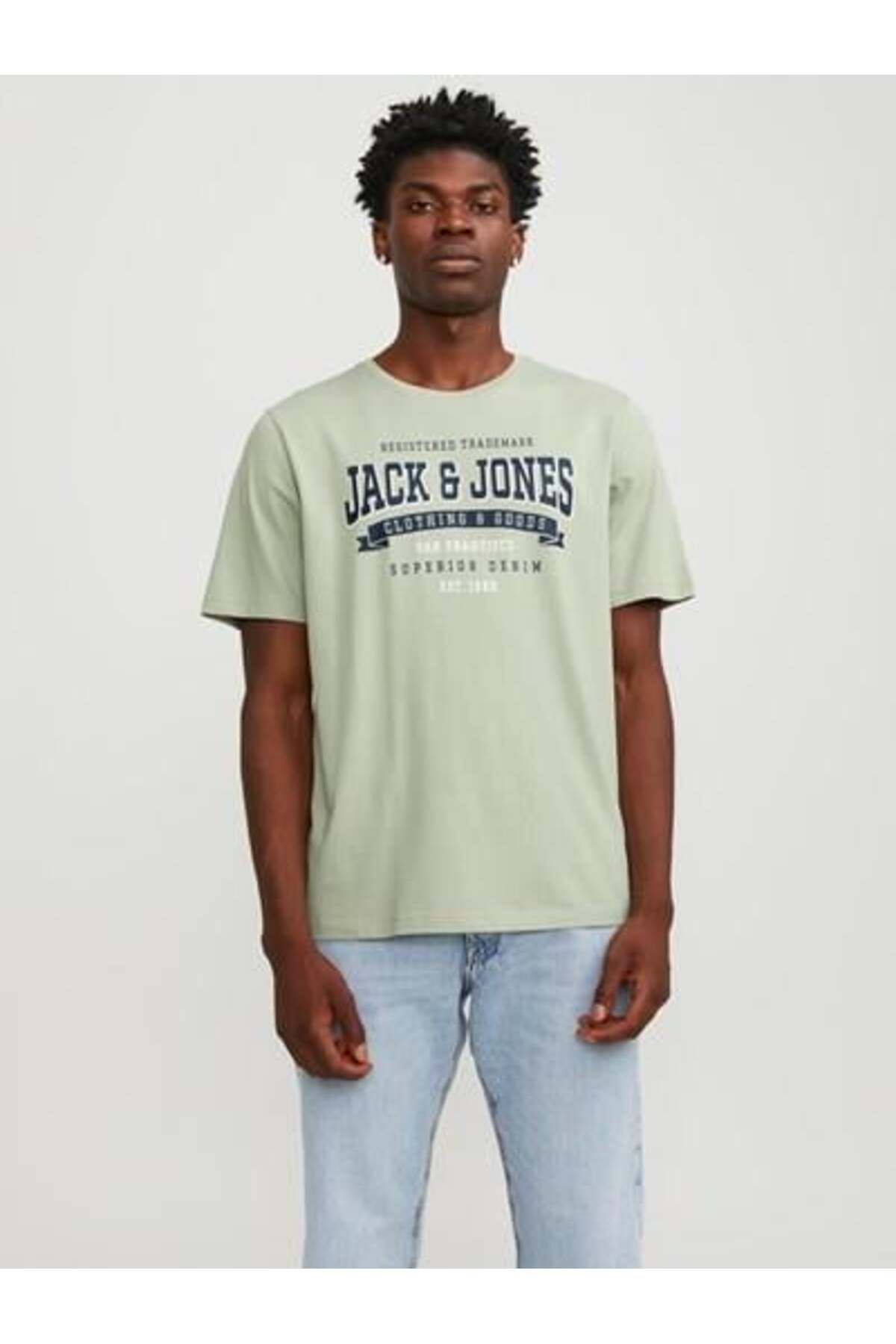 تی‌شرت JJELOGO یقه هفت، ۲ رنگ، سایز ۲۳/۲۴، PLS جک اند جونز تی شرت Jack & Jones