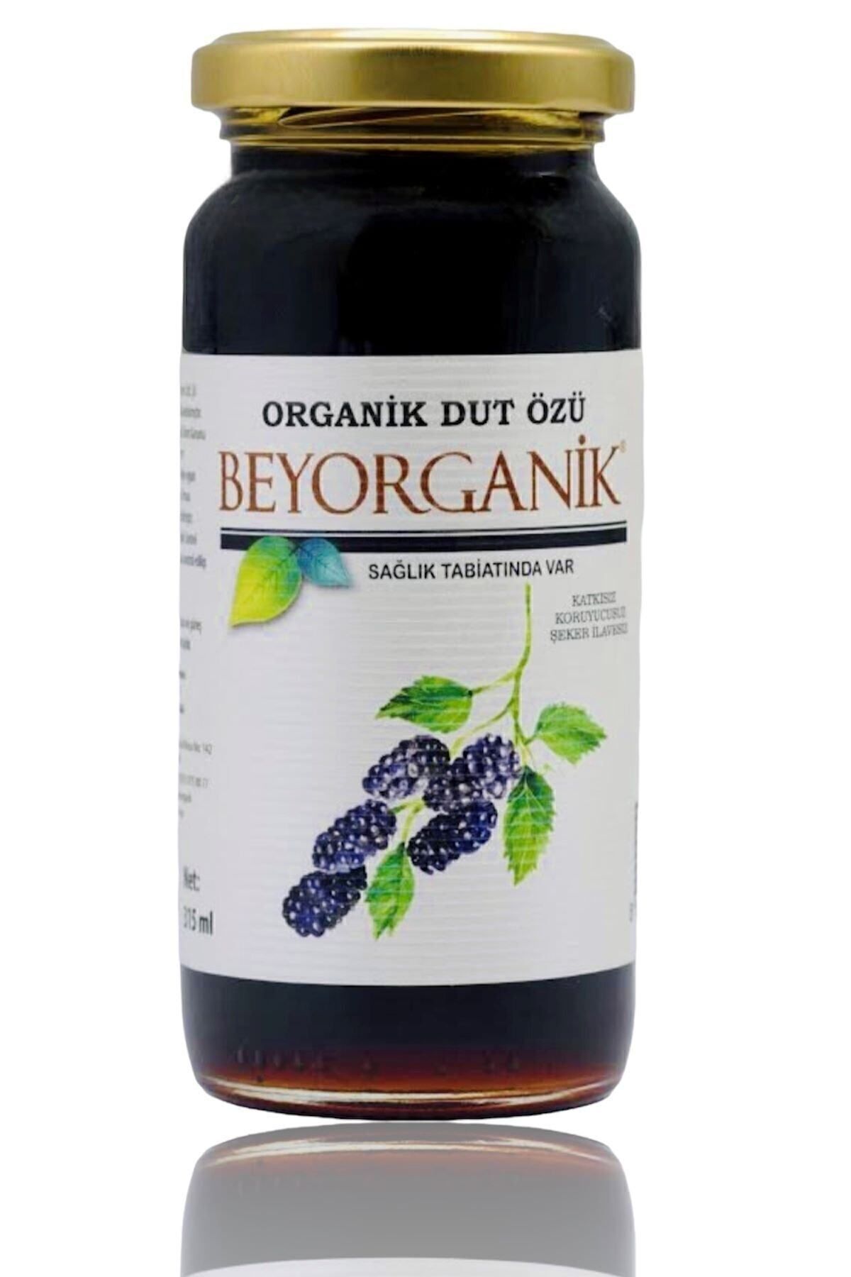 BEYORGANİK Organik Dut Özü %100 Dut 315gr Soğuk Sıkım