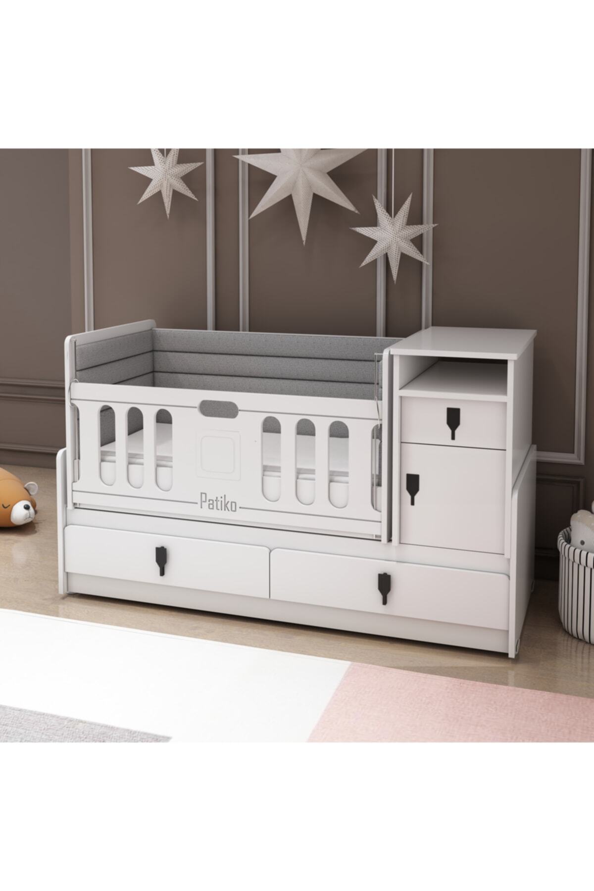 Rose Growable Crib Lift White 60x120